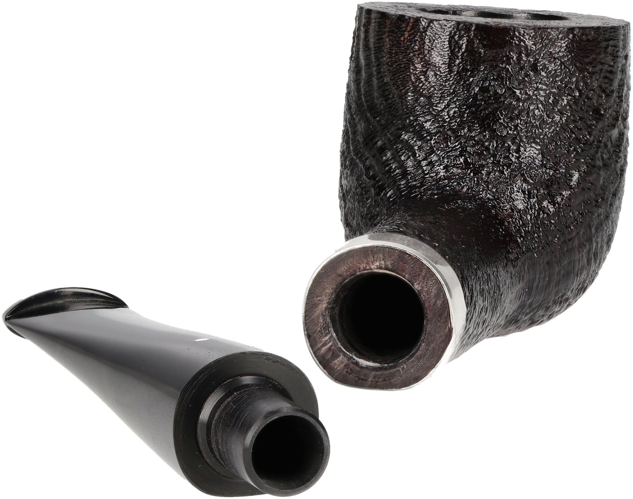 Dunhill Pipes Shell Briar No. 4106F Pot (Nr.605) (2019)_05