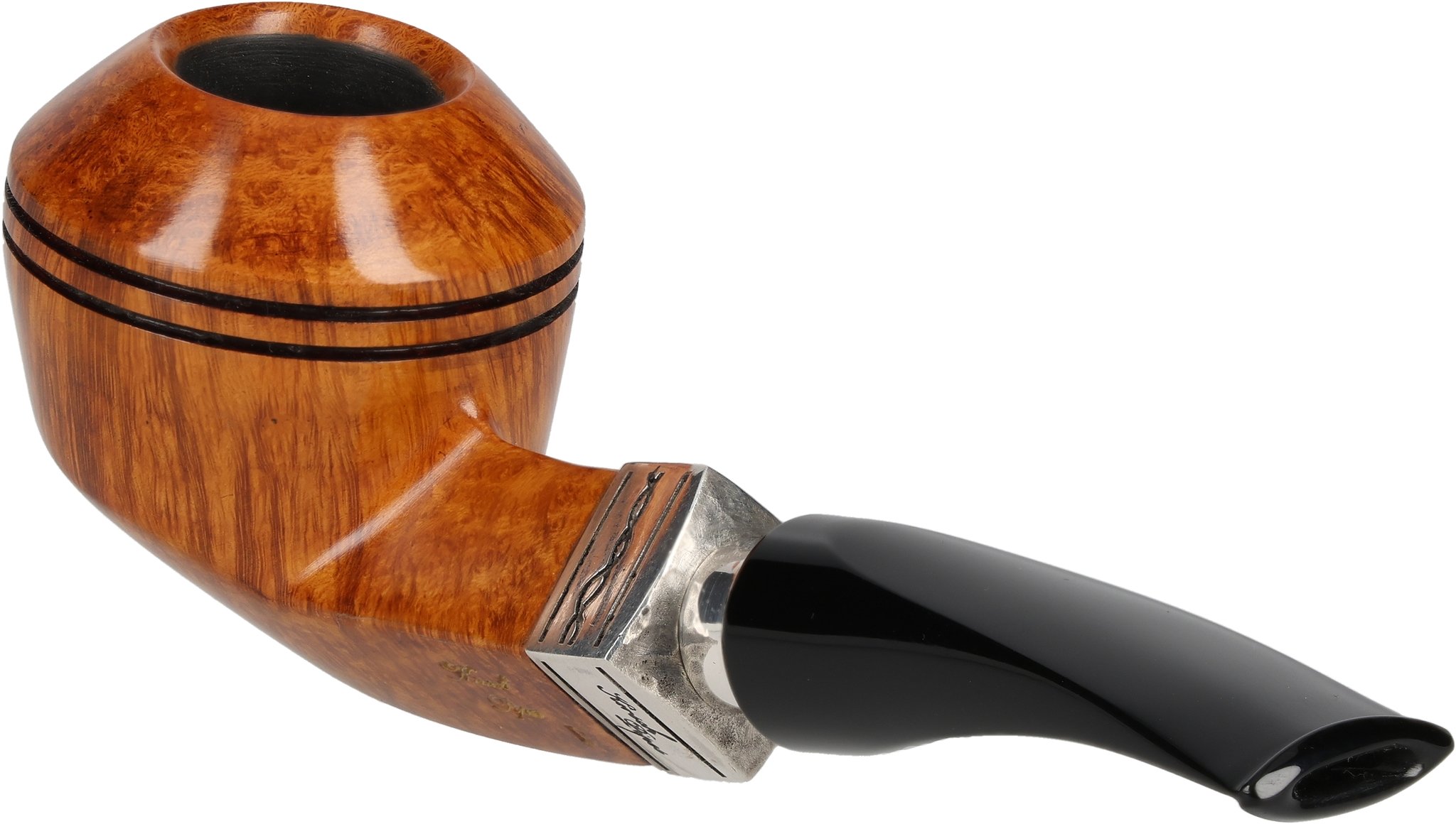 Category B Bulldog Silberring (Nr. 80) Detail