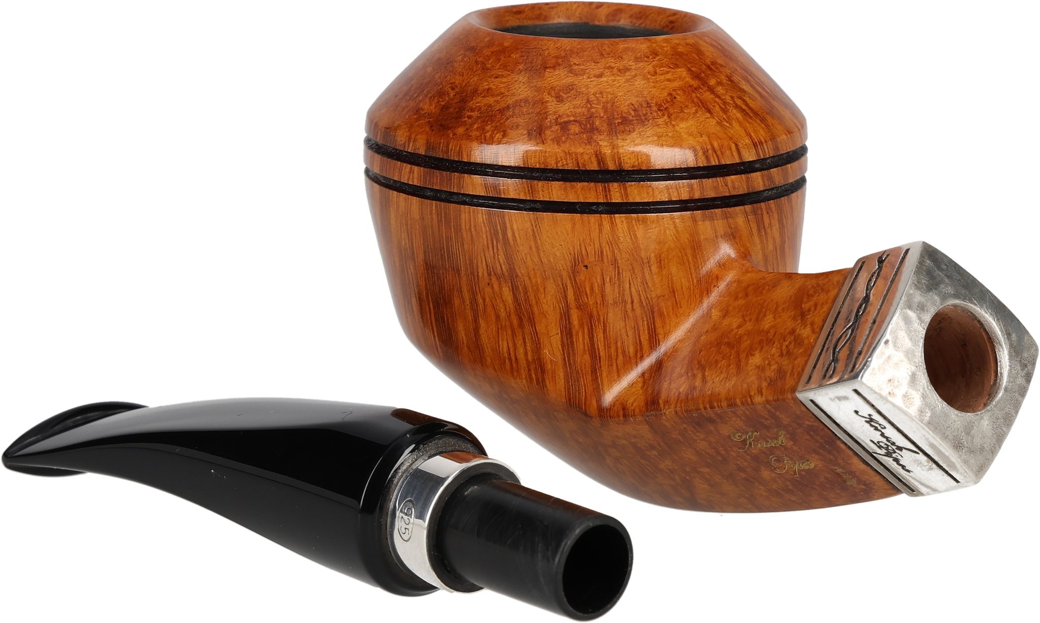 Category B Bulldog Silberring (Nr. 80) Detail 4