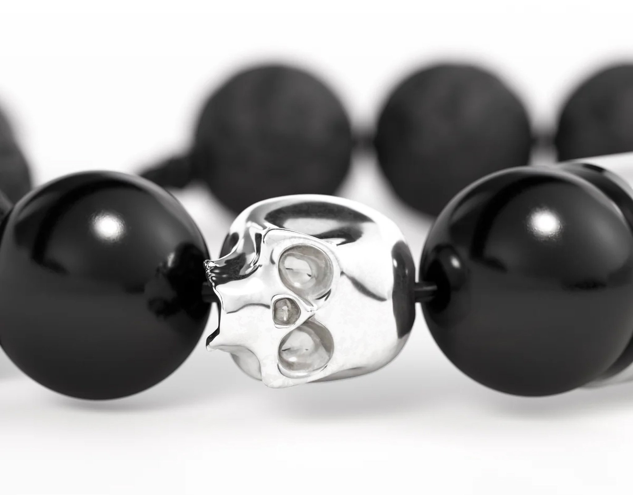 Les Fines Lames Punch Bracelets Volcano Totenkopf - Elastic_03