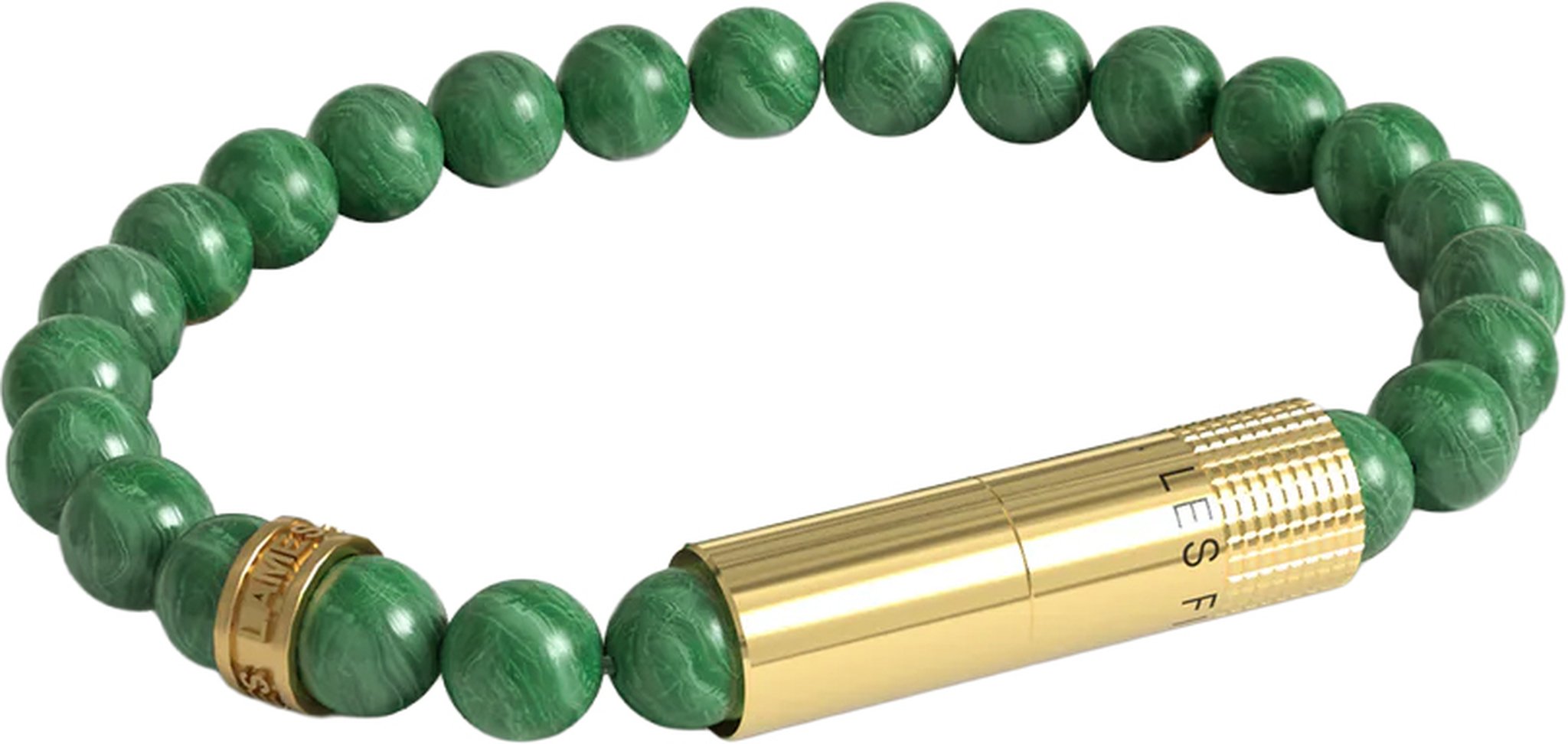 Les Fines Lames Punch Bracelets Verde Cobre Gold Ring - Elastic_01