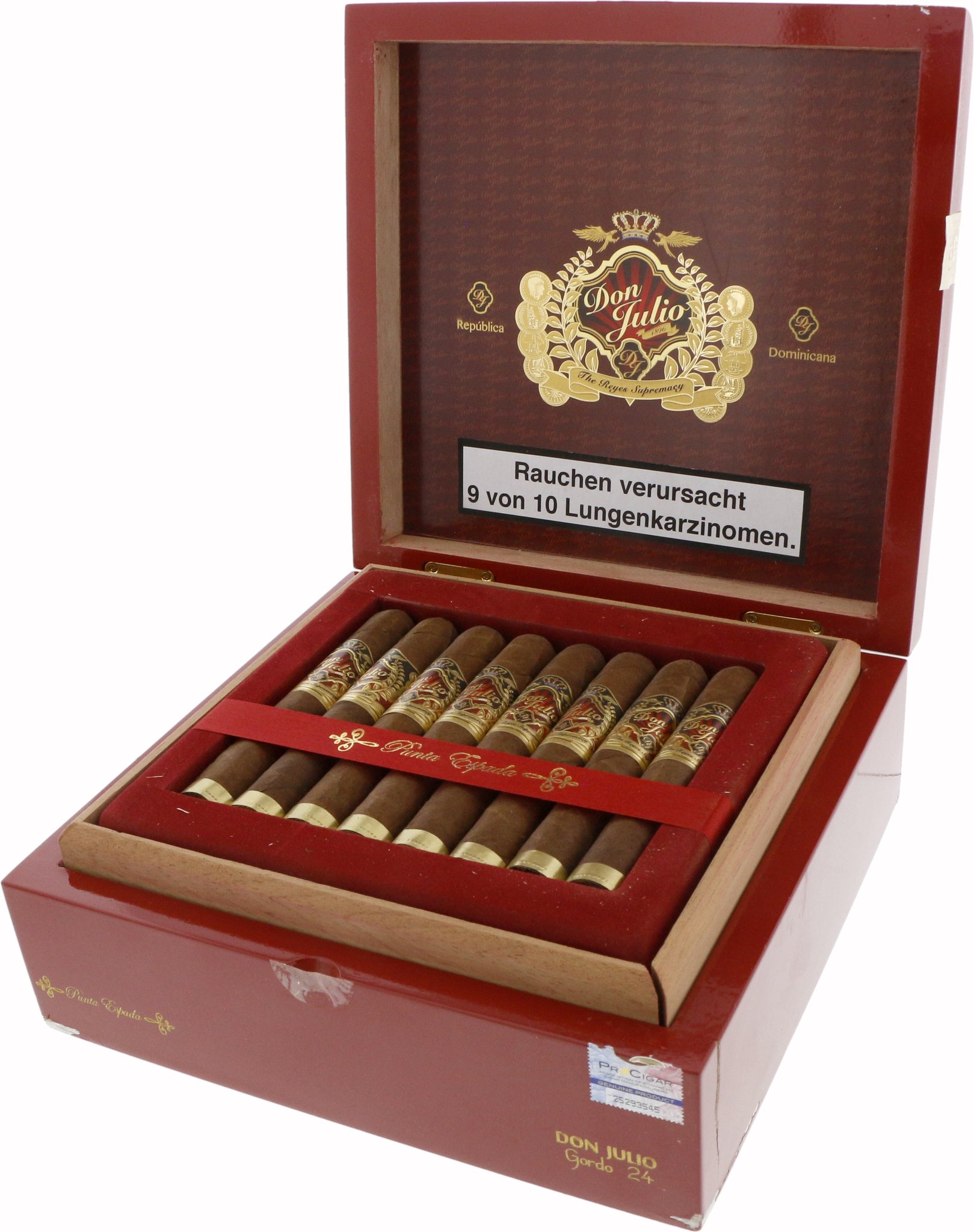 Don Julio Punta Espada Gordo Kiste offen