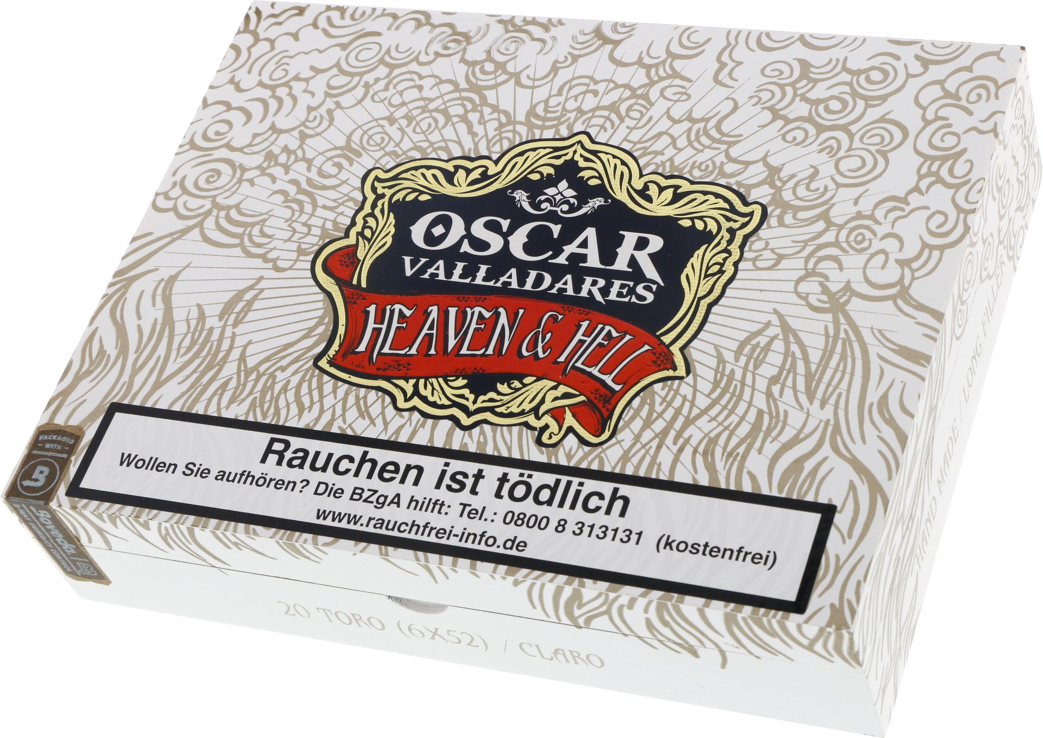 Oscar Valladares Heaven & Hell (Limited Edition) Toro Claro Kkiste