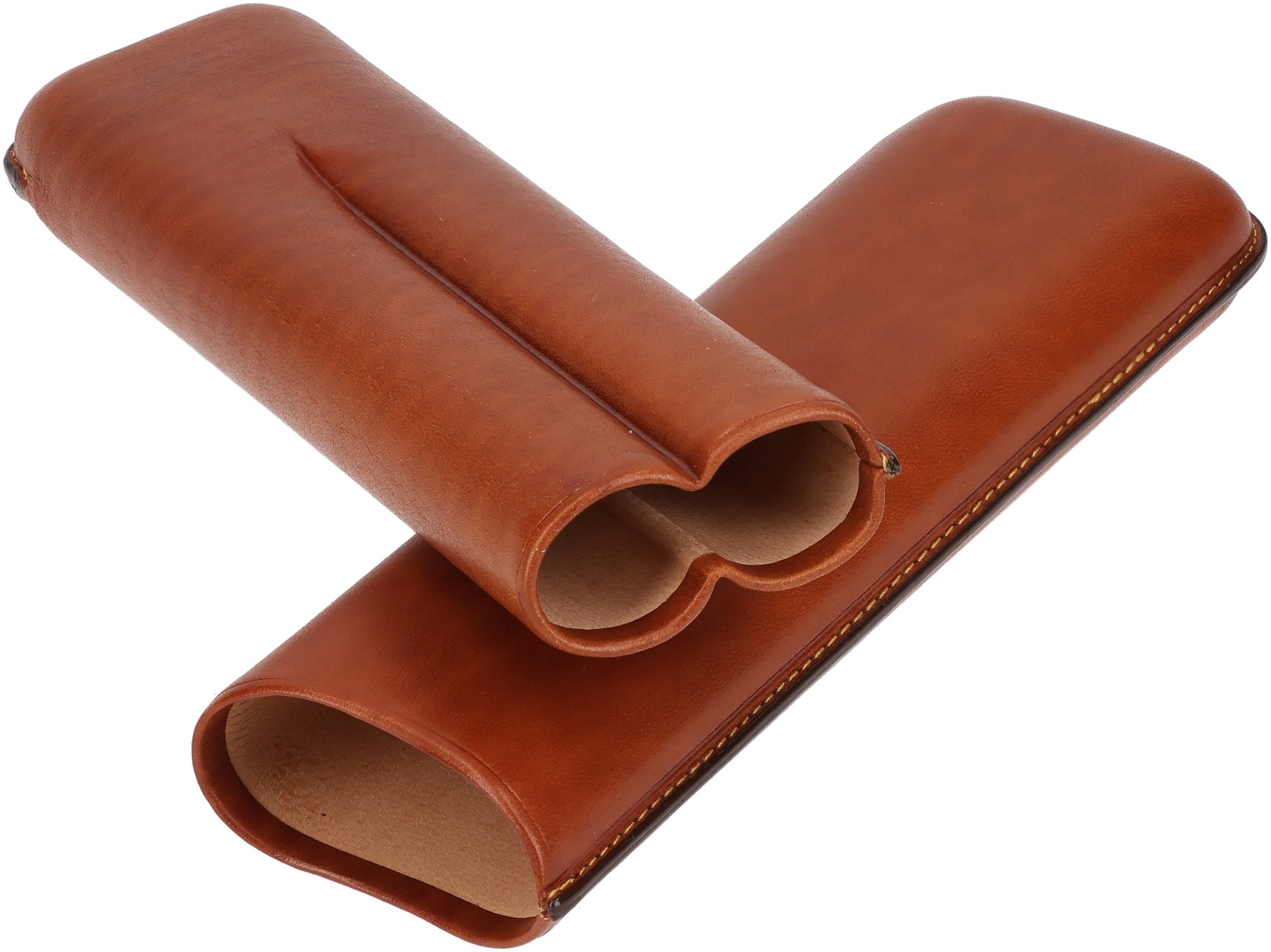 Martin Wess Churchill Lederetui Kollektion 2er smooth natural (594) (10396)