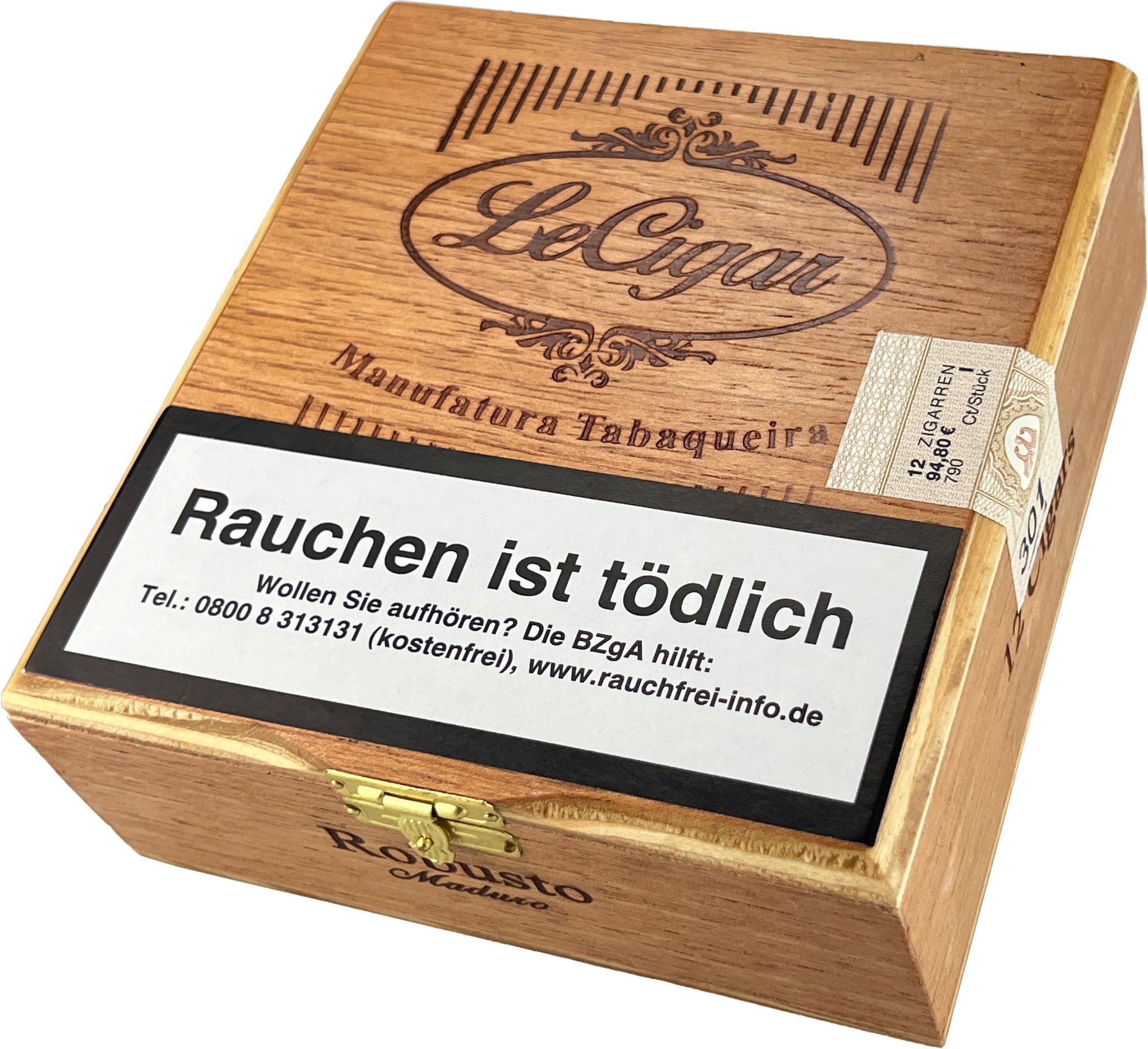 Le Cigar Robusto Maduro Kiste