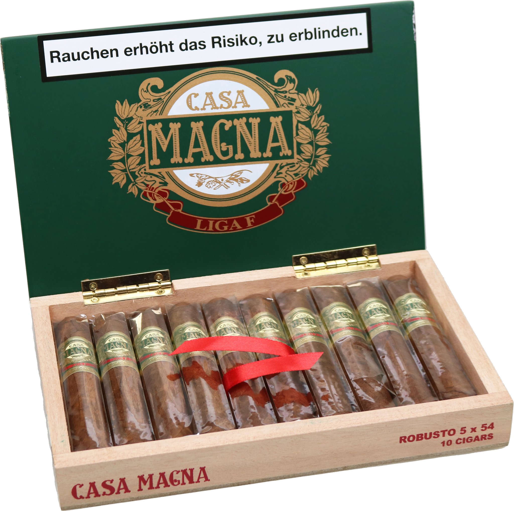 Casa Magna Liga F Robusto Kiste offen