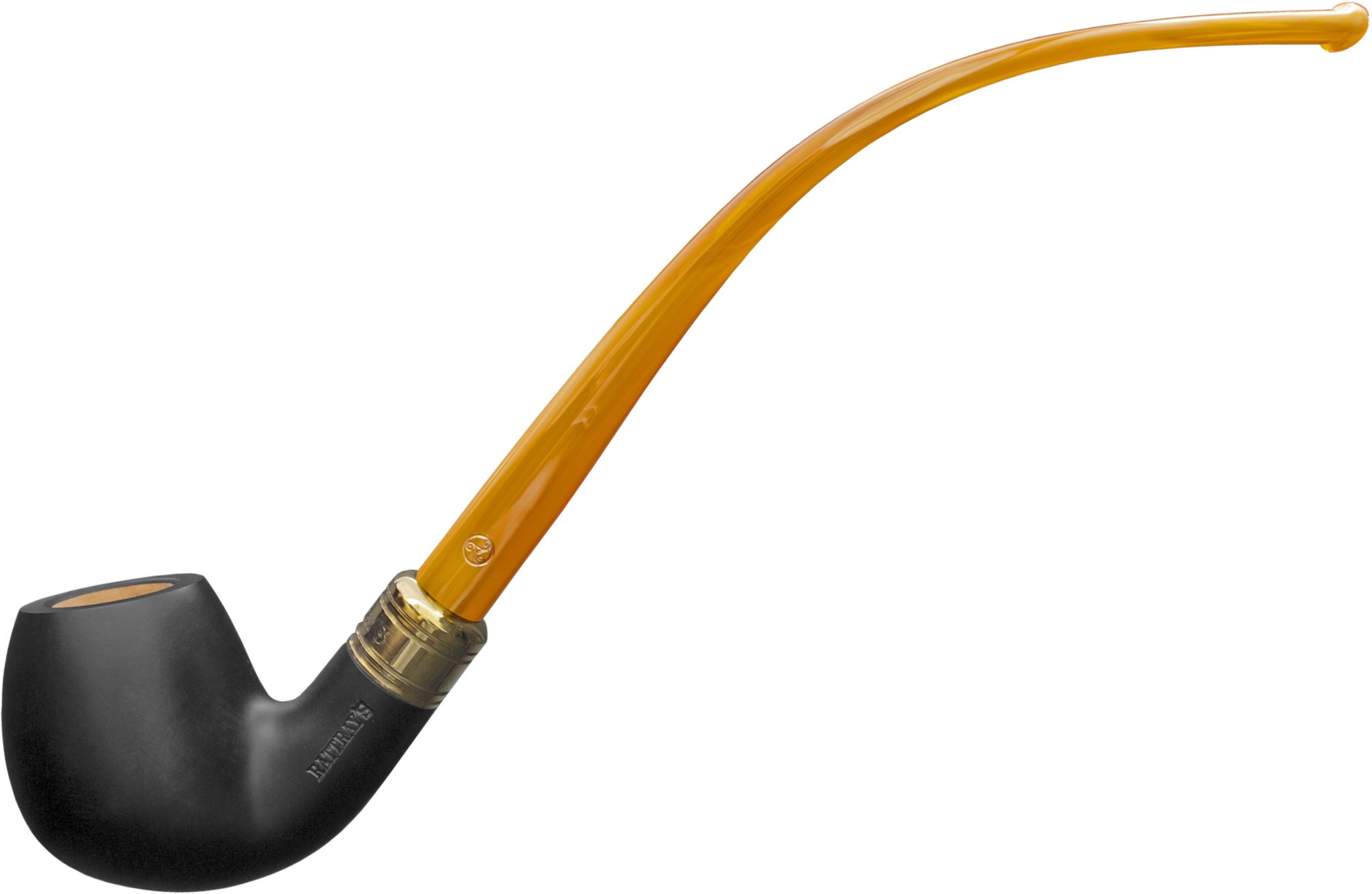 Rattray's The Bagpiper Schwarz Mundstück Gelb B-Ware (16000)