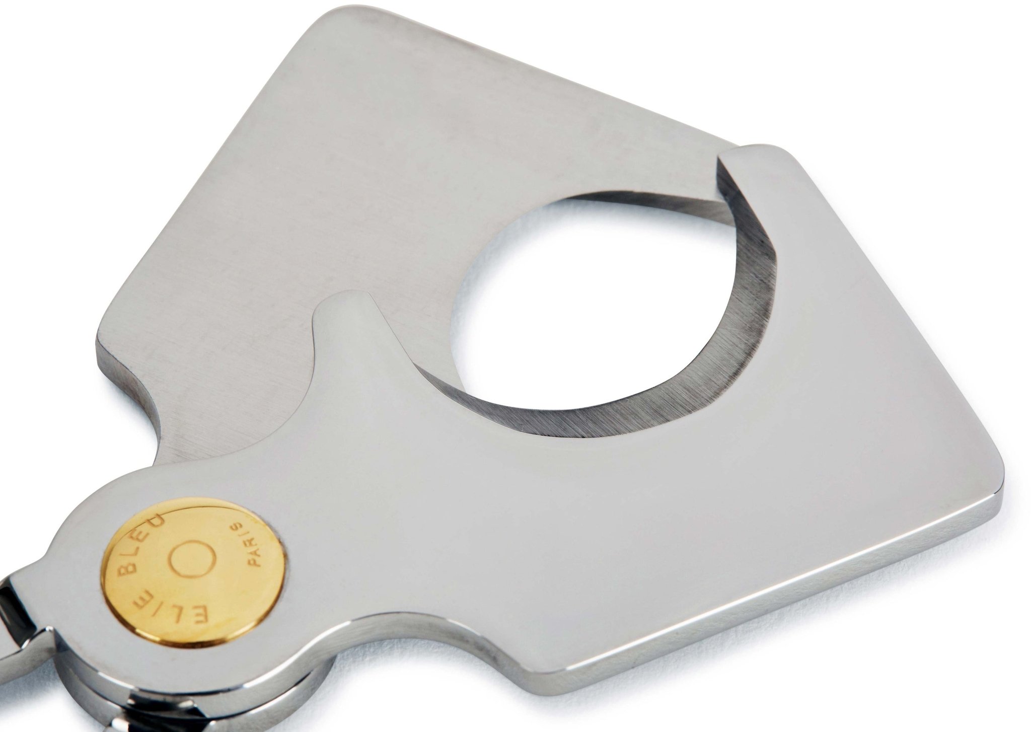 Zigarrenschere Silber (EBC-3001) Detail