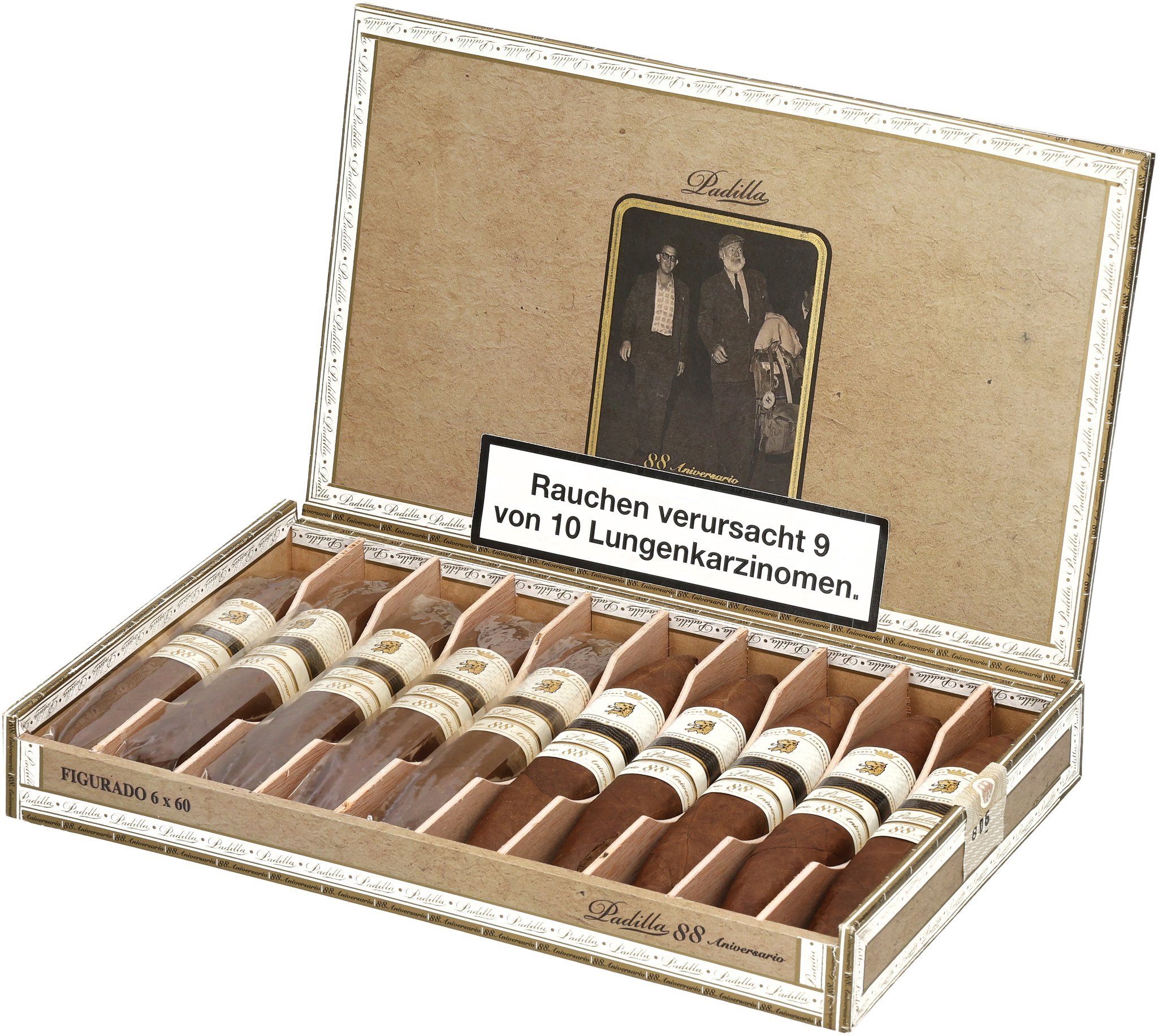 Padilla 88th Anniversario Figurado Kiste