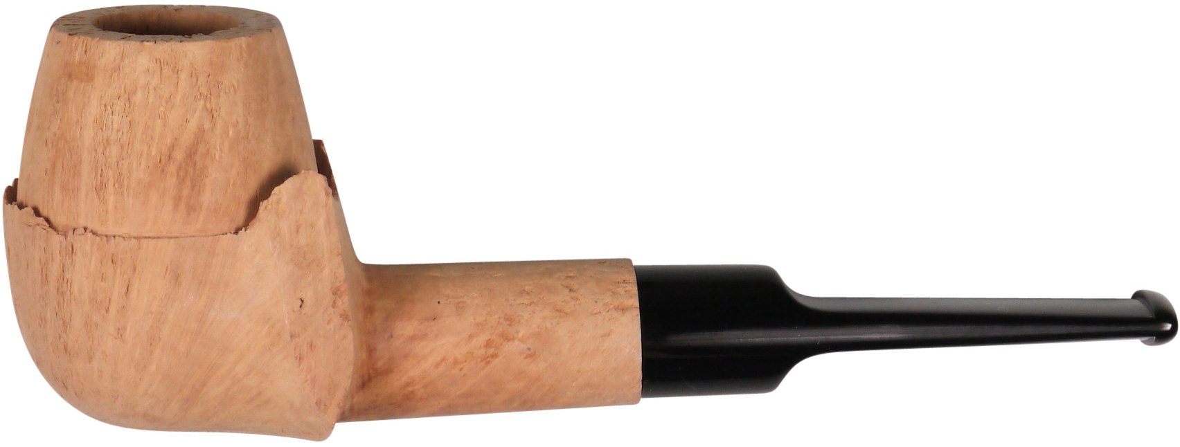 Classic Pfeifen-Kantel zum Selberschnitzen unbehandelt, halb ausgeformt (401919)