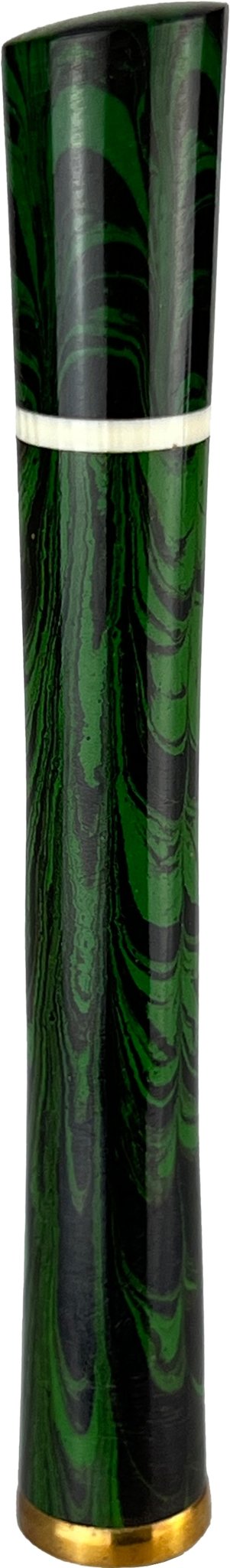 Bruno Nuttens Pfeifenstopfer grün-schwarz Modell 2