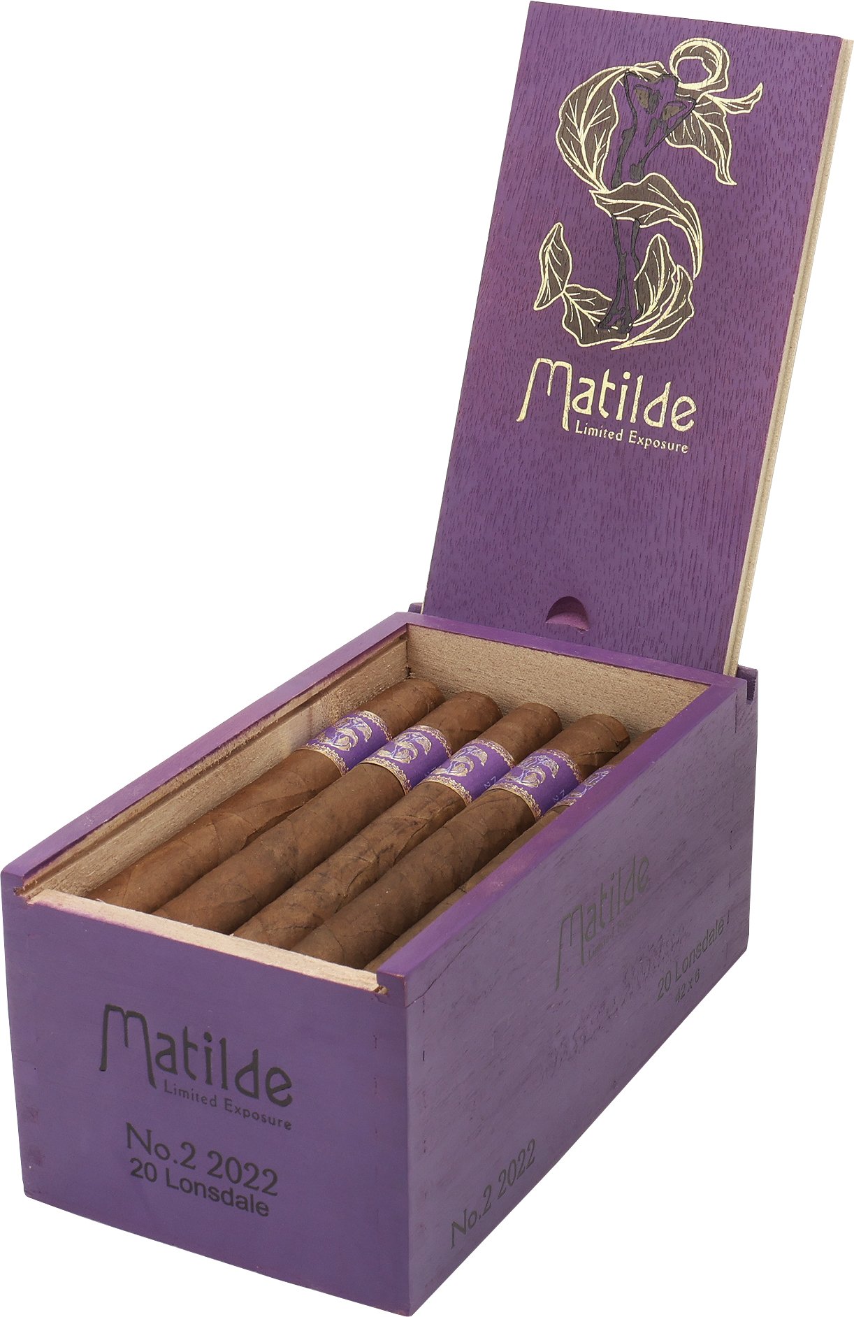 No. 2 Lonsdale Kiste offen schräg