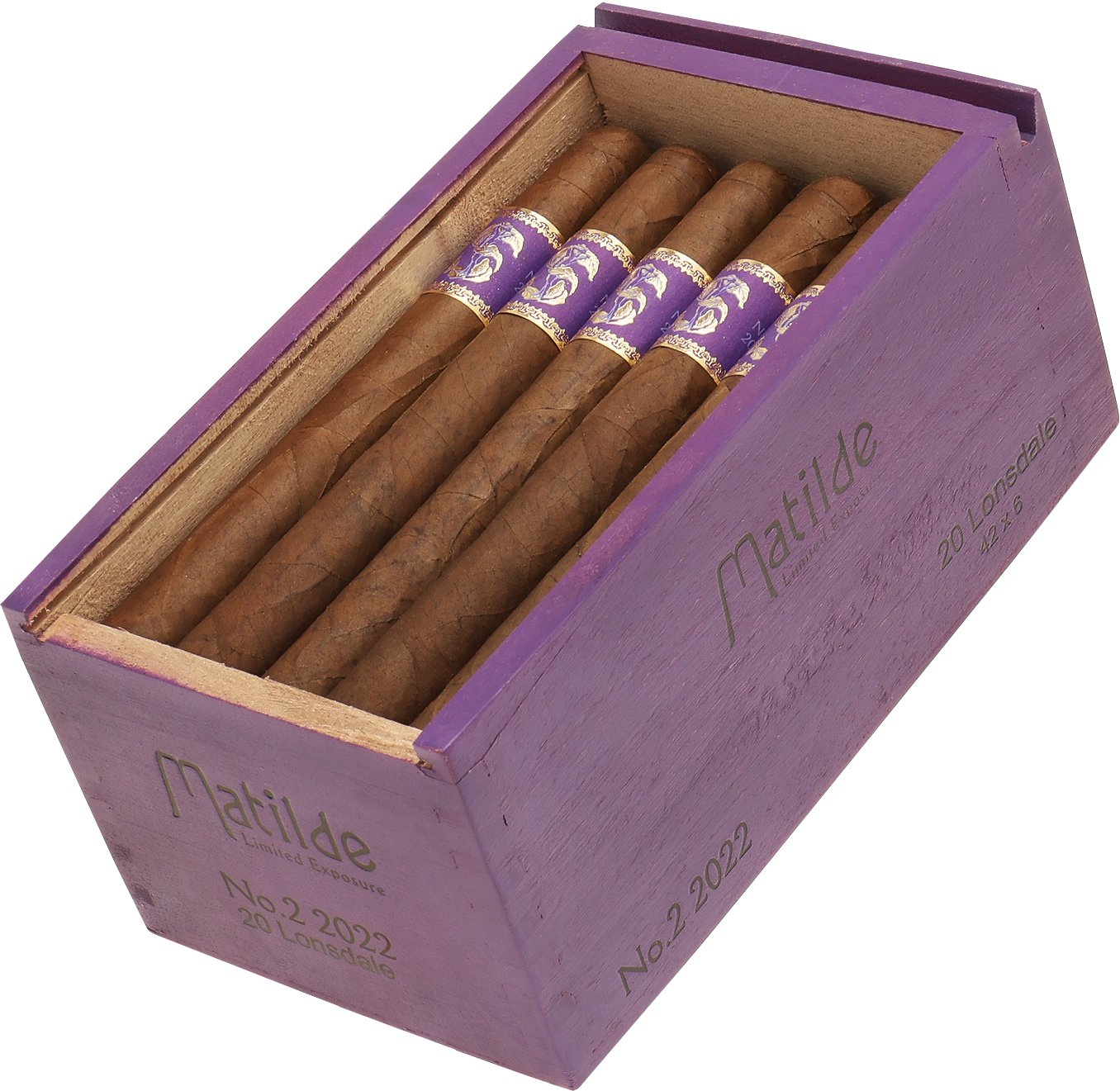 No. 2 Lonsdale Kiste offen schräg