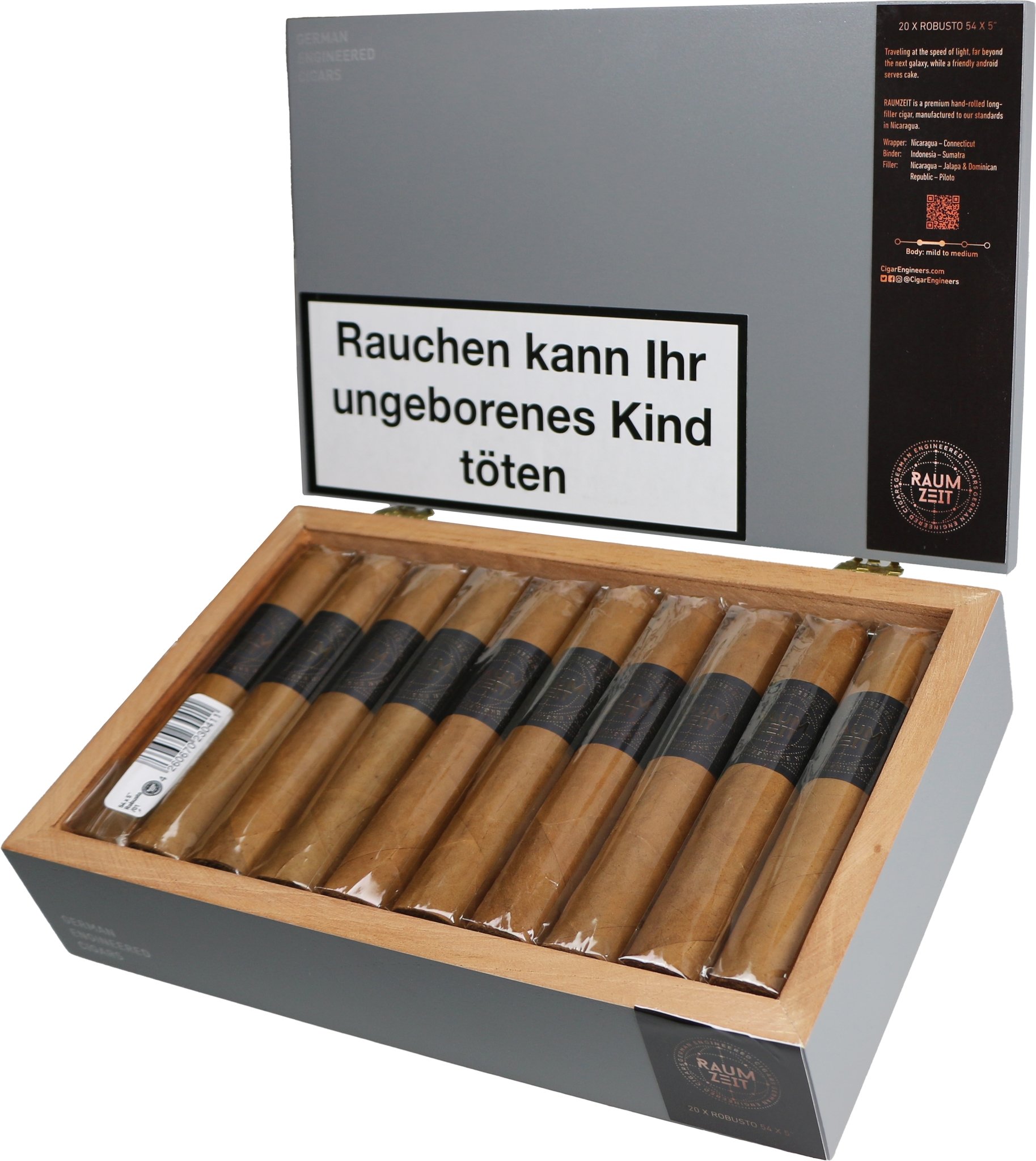Robusto Kiste offen