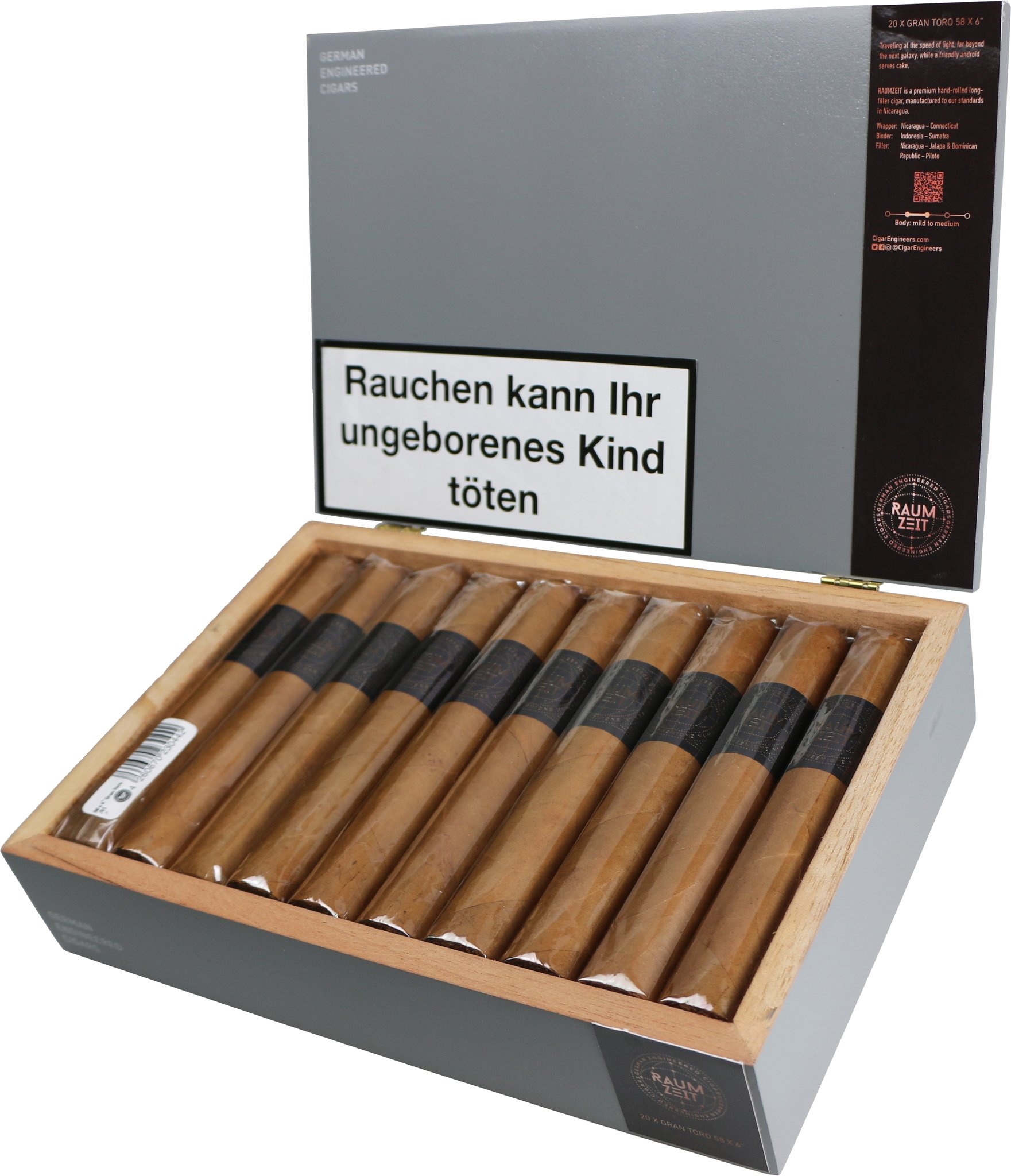 Gran Toro Kiste offen