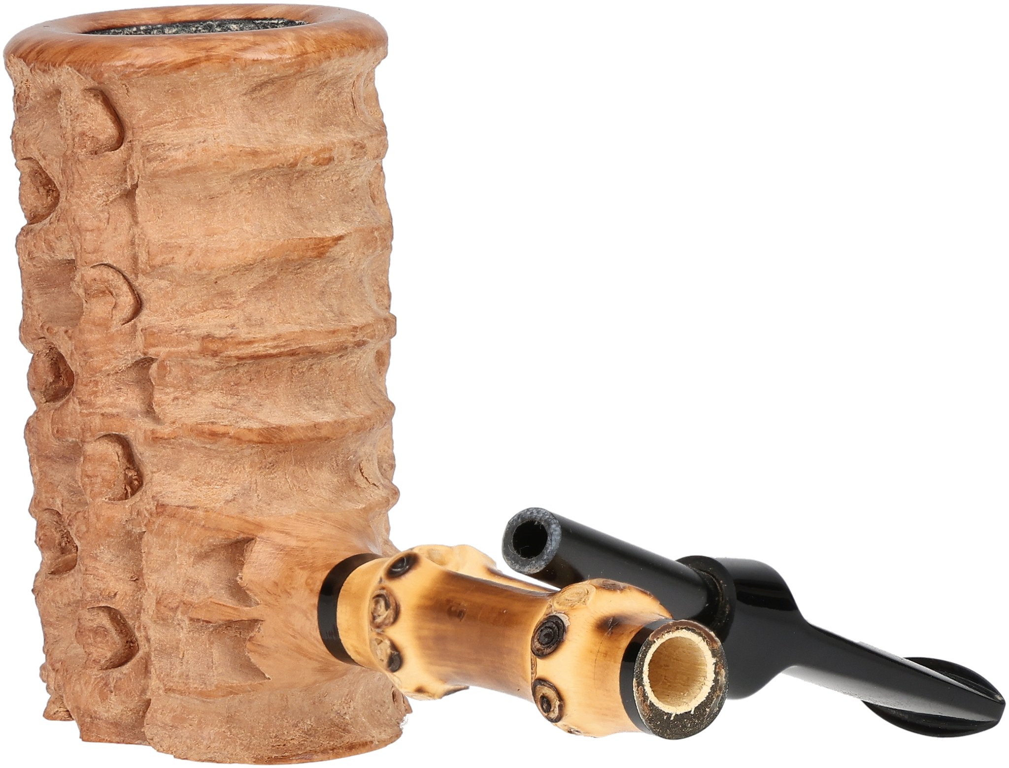 Tom Eltang Freehand Pfeifen Rustic Poker_06