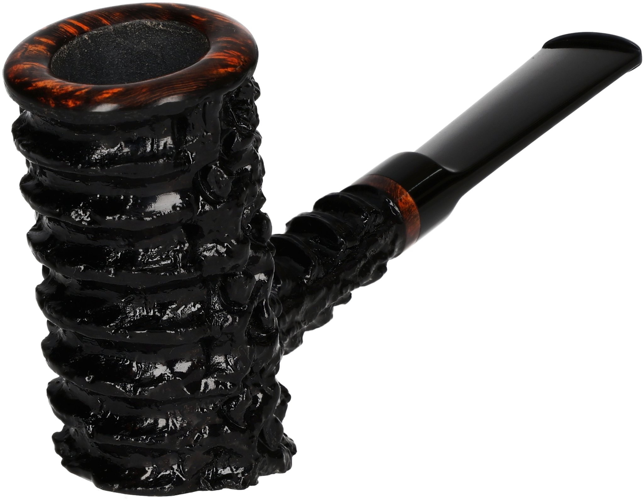 Tom Eltang Freehand Pfeifen Rustic Poker_03