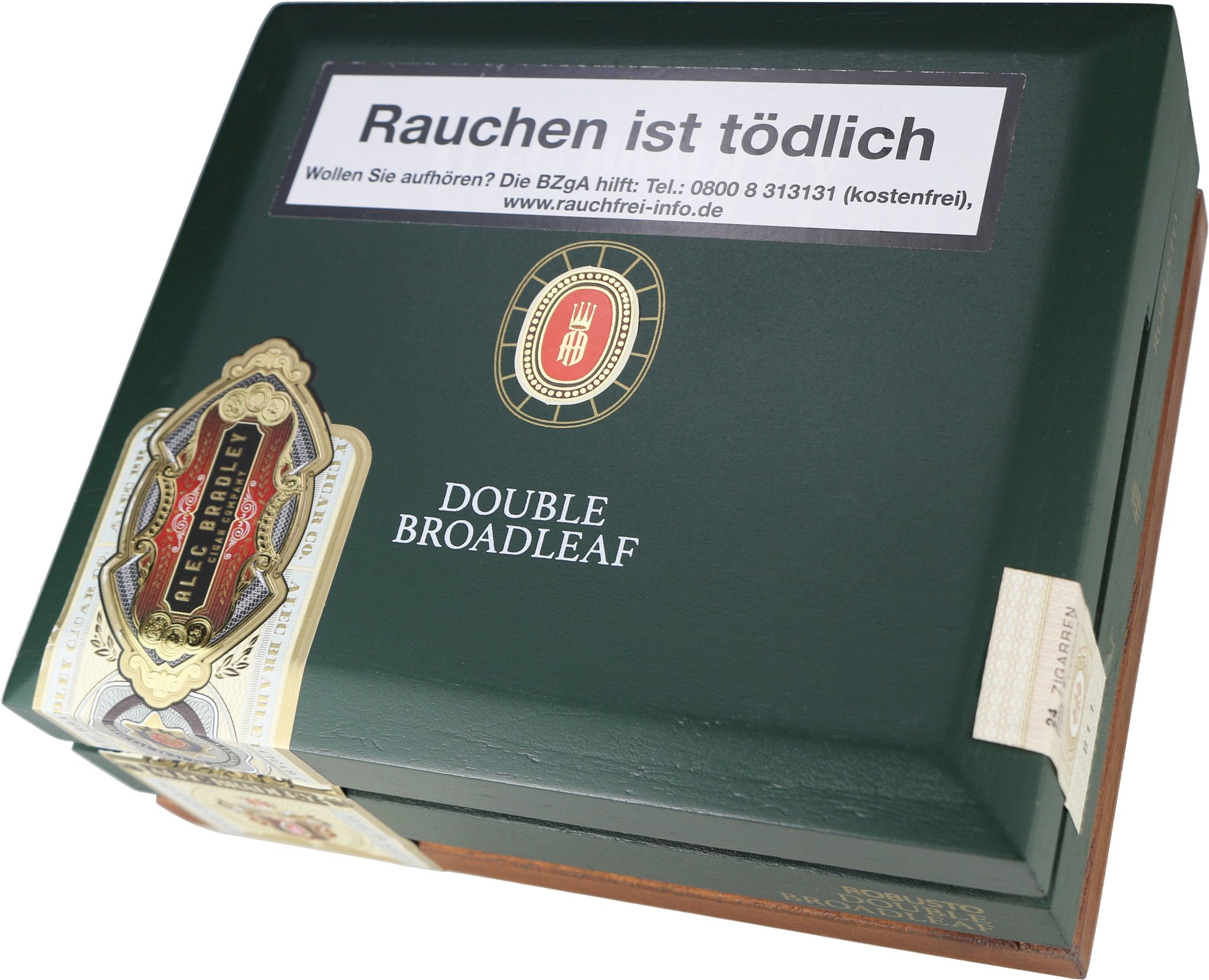 Double Broadleaf Robusto Kiste