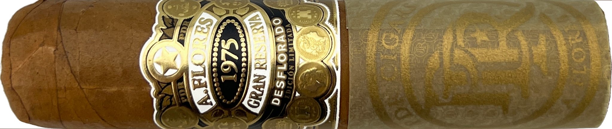 PDR ABE FLORES 1975 GRAN RESERVA DESFLORADO Half Corona