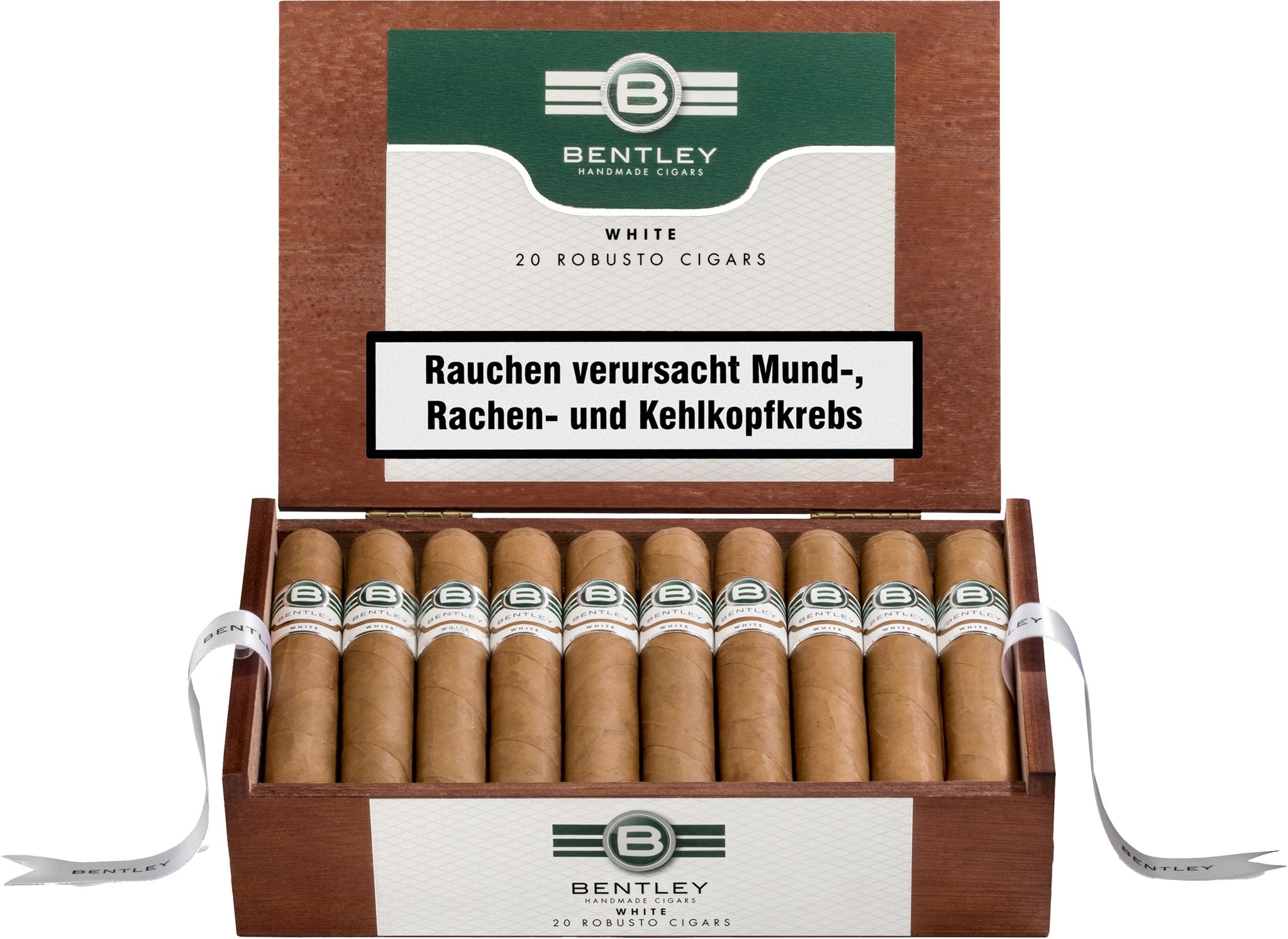 Bentley White Robusto Kiste offen