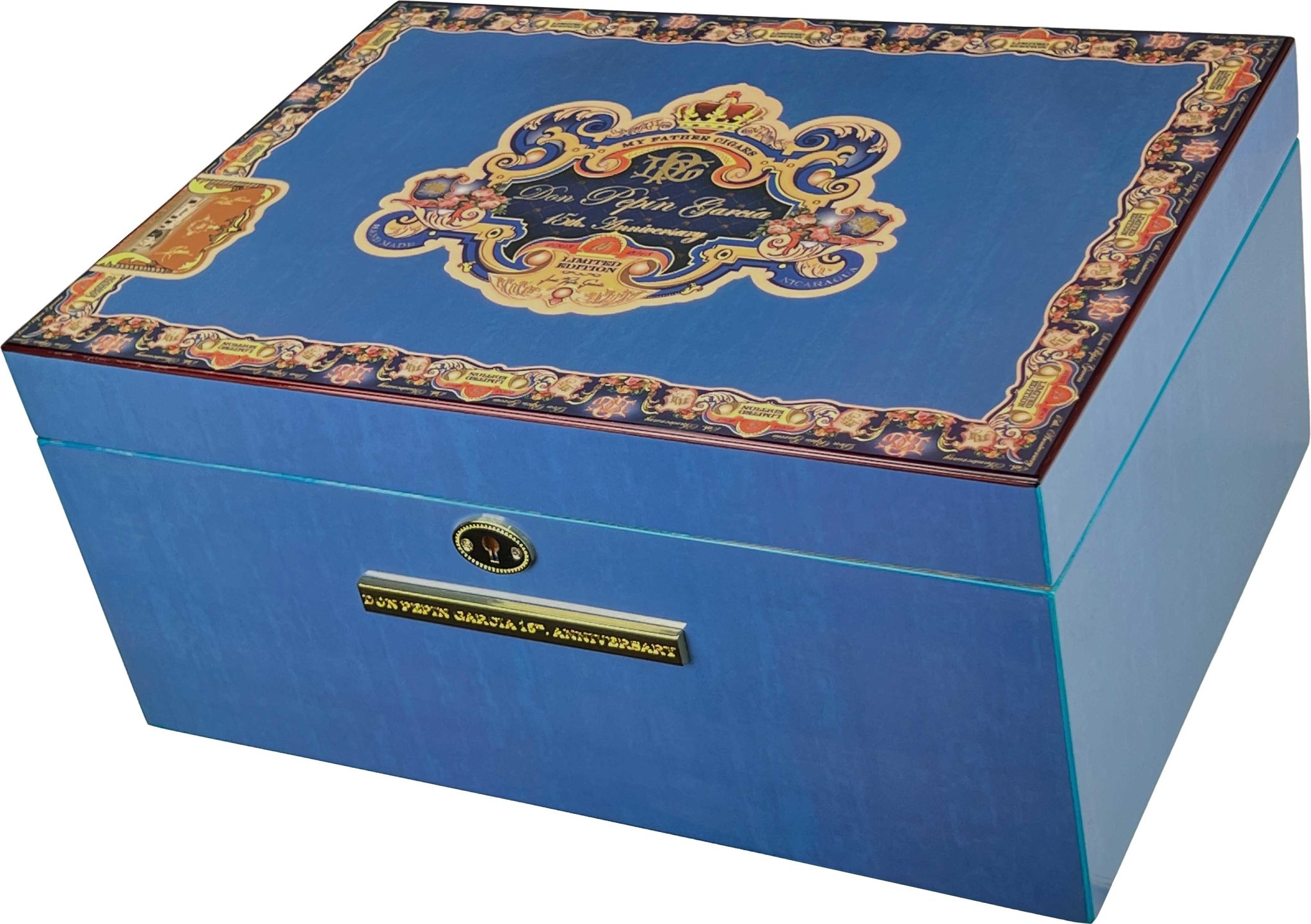 Don Pepin Garcia 15th Anniverrsary blau