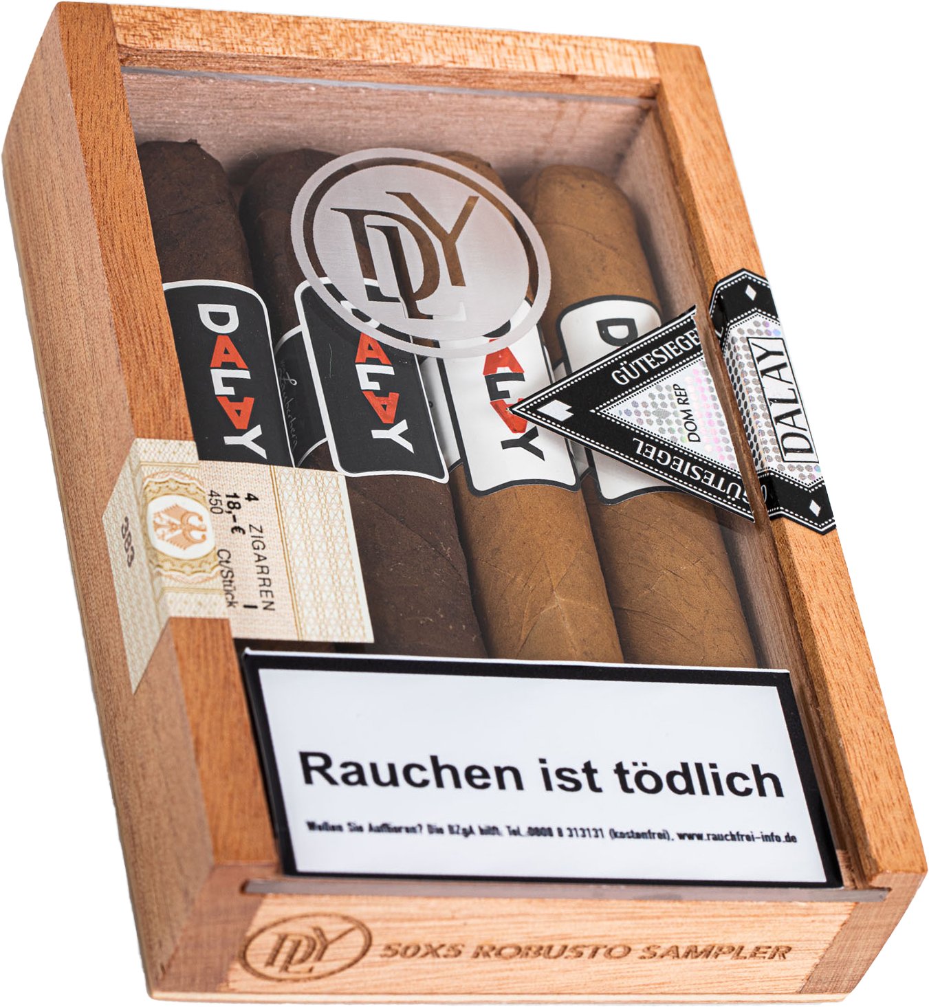 Sampler Robusto 4er Kiste 2