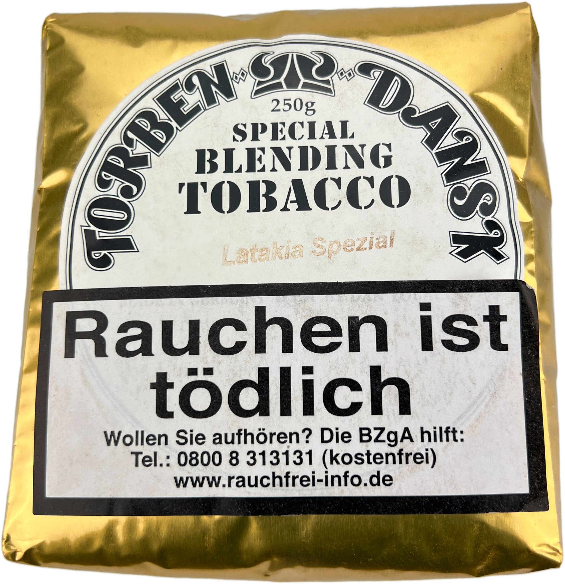 Dan Tobacco DTM Mischtabak Torben Dansk Special Blending Tobacco Latakia Spezial 250g Pouch