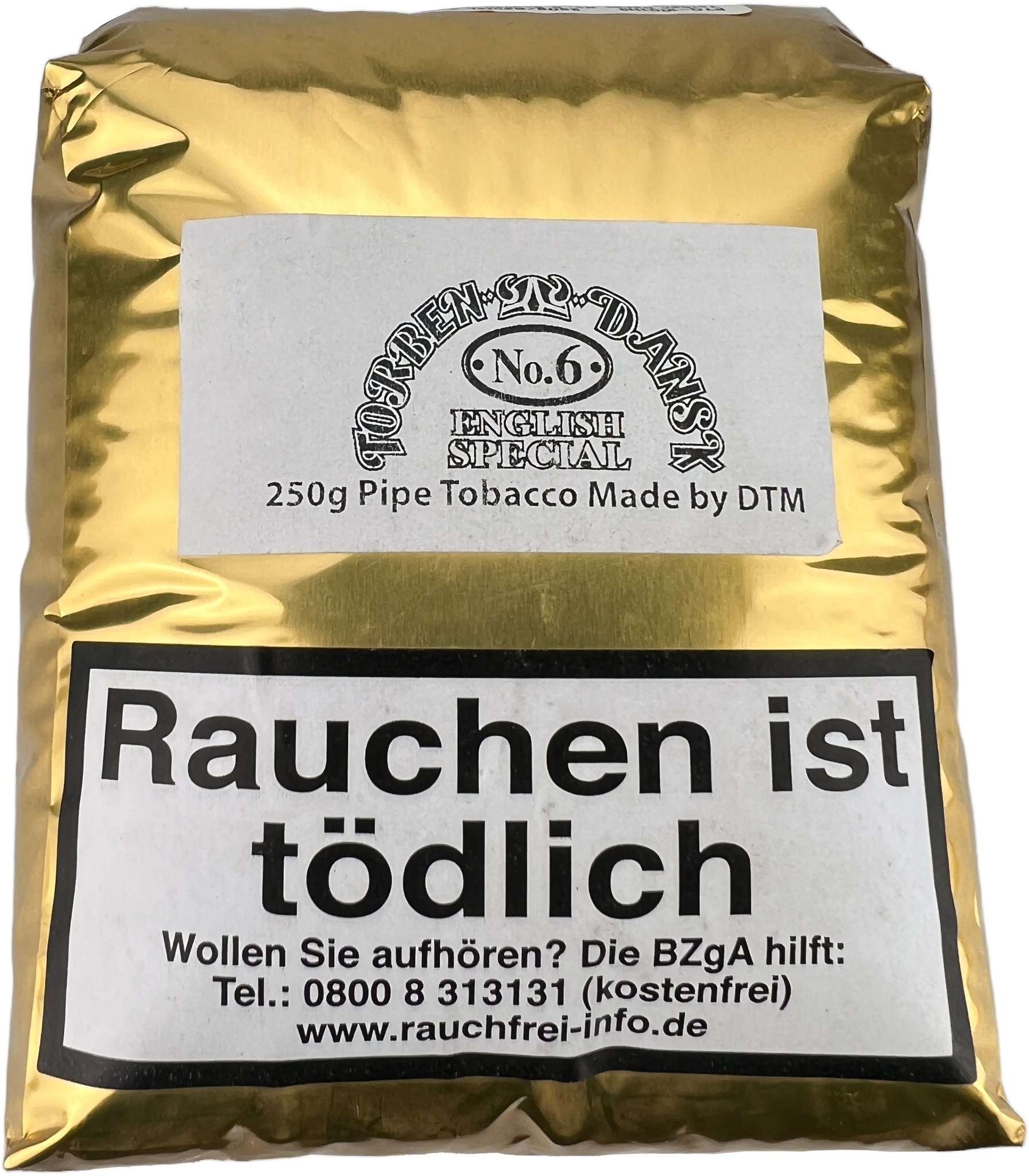 Dan Tobacco Torben Dansk No. 6 250g Pouch