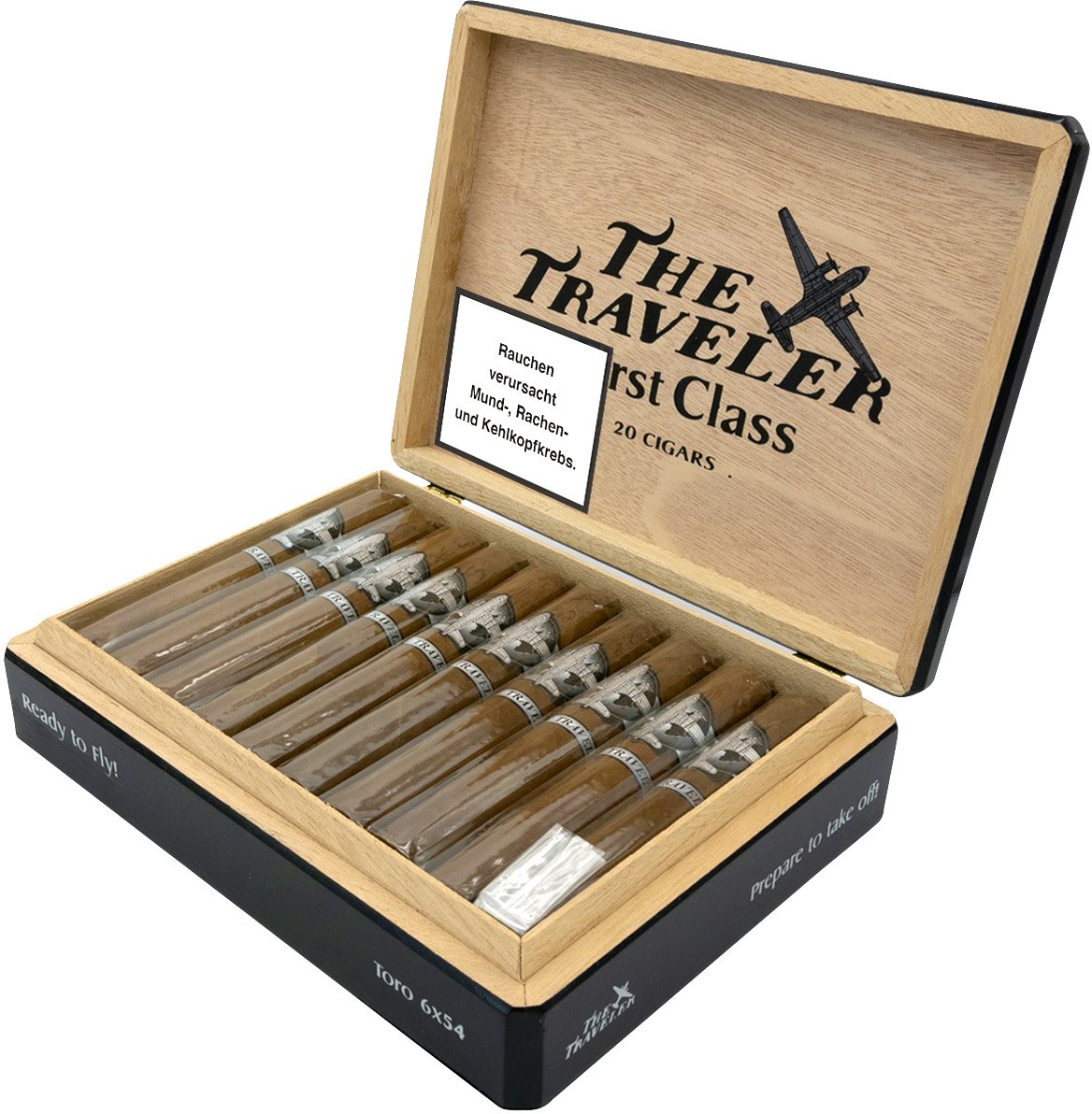 The Traveler First Class Toro Kiste offen