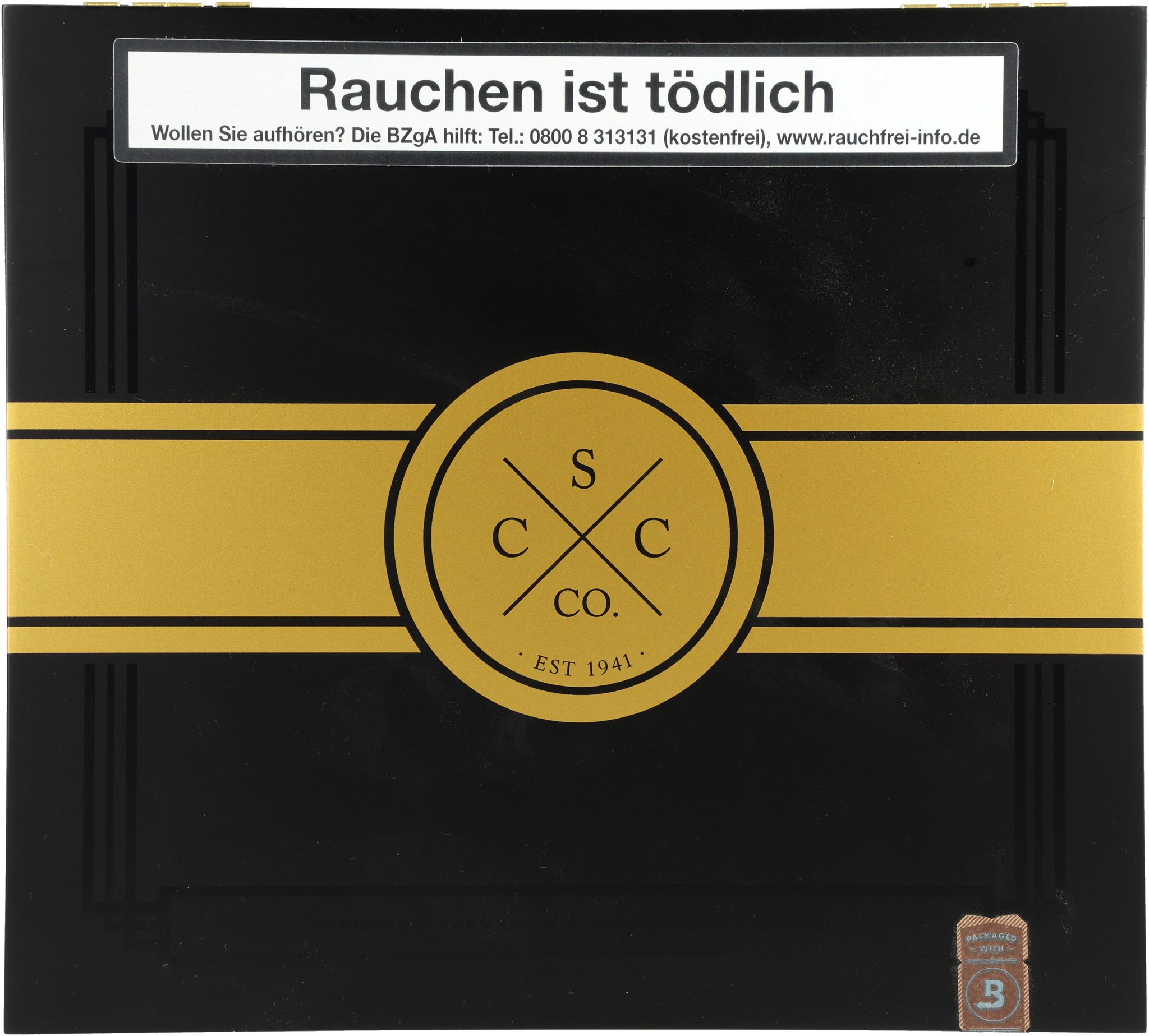 Genios Robusto box front