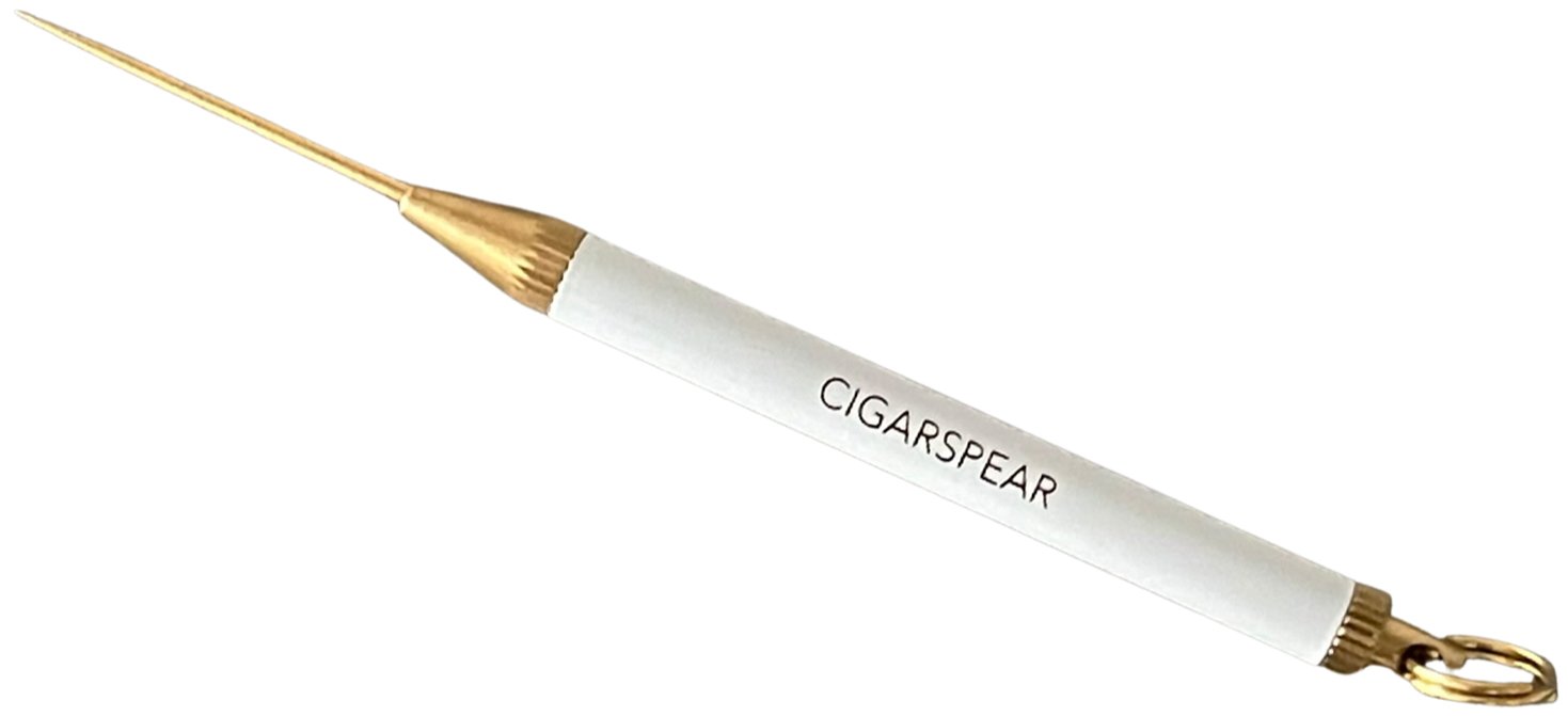 Cigarspear gold line weiss (6112)