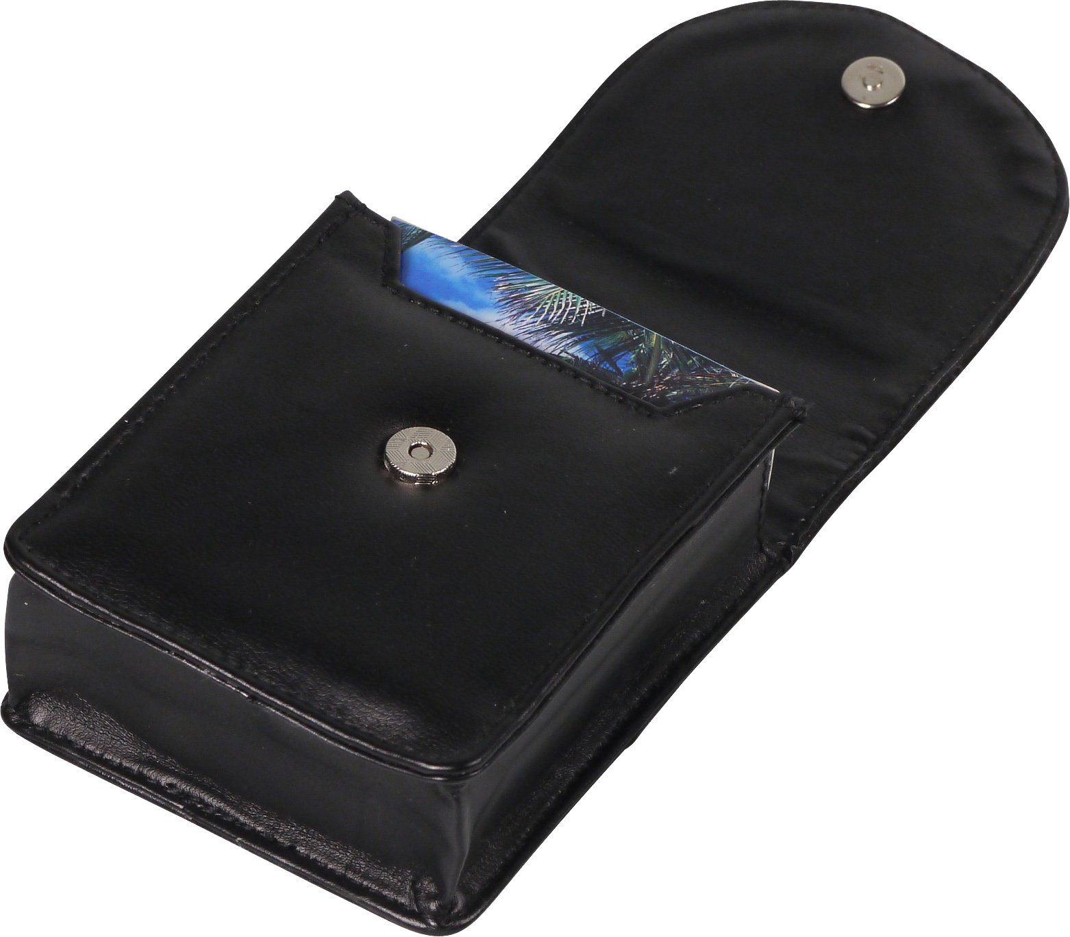 Classic Zigarilloetui Lederoptik schwarz XL-Format (616102)