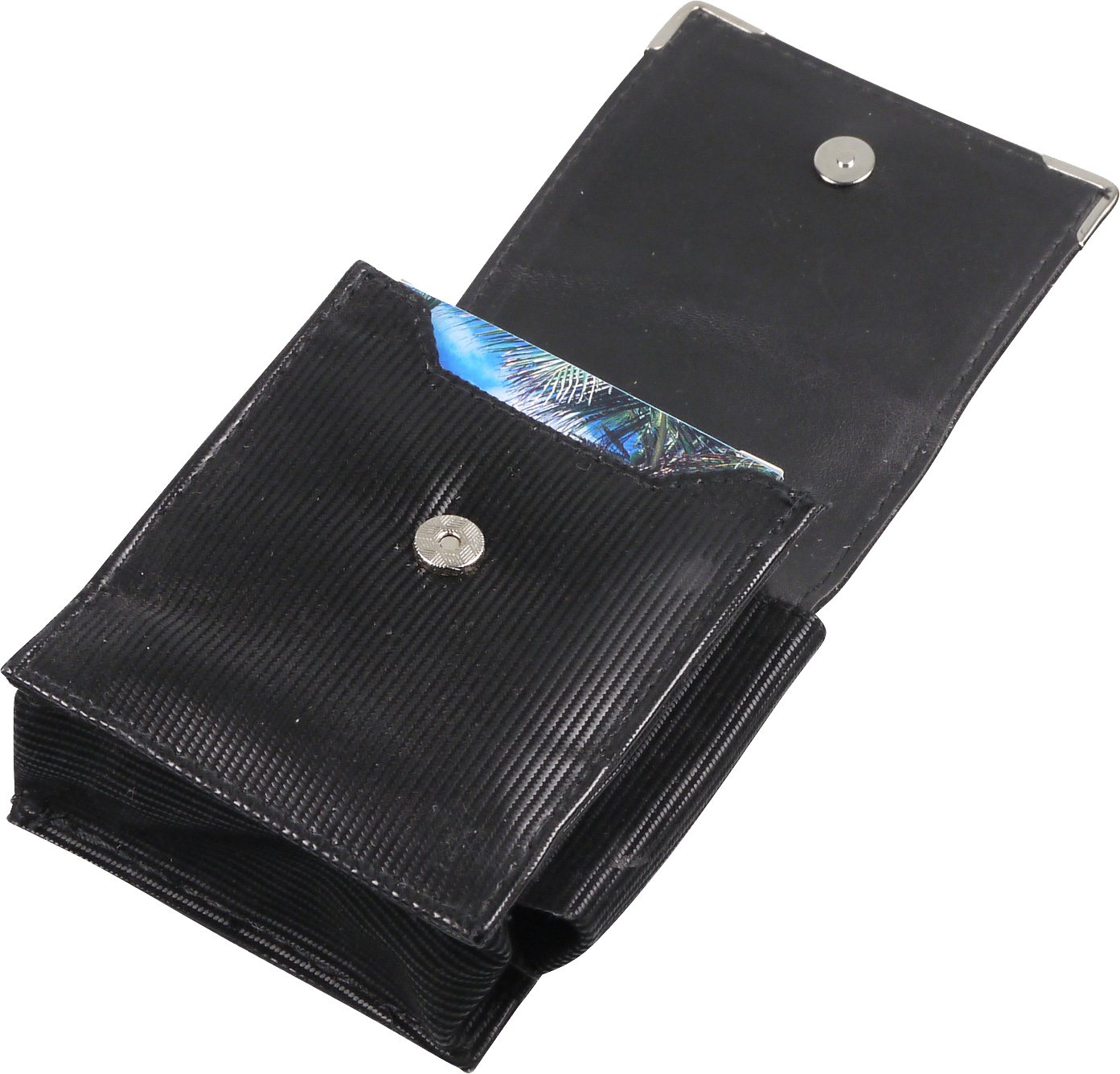 Classic Zigarilloetui Lederoptik schwarz XL-Format (616201)