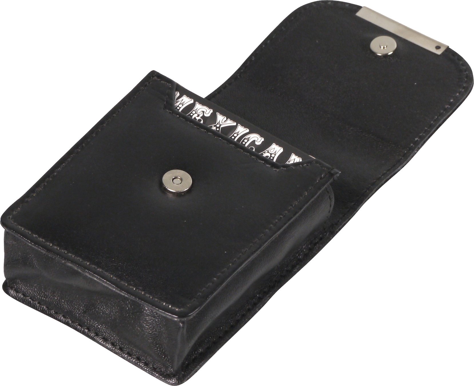 Classic Zigarilloetui Leder schwarz XL-Format (616561) Detailbild