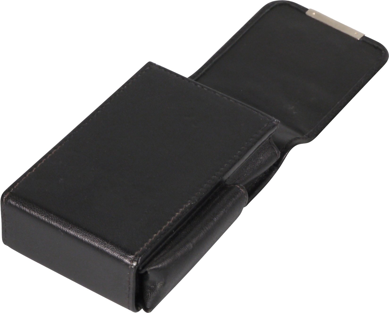 Classic Zigarilloetui Dennis Leder schwarz (617655)