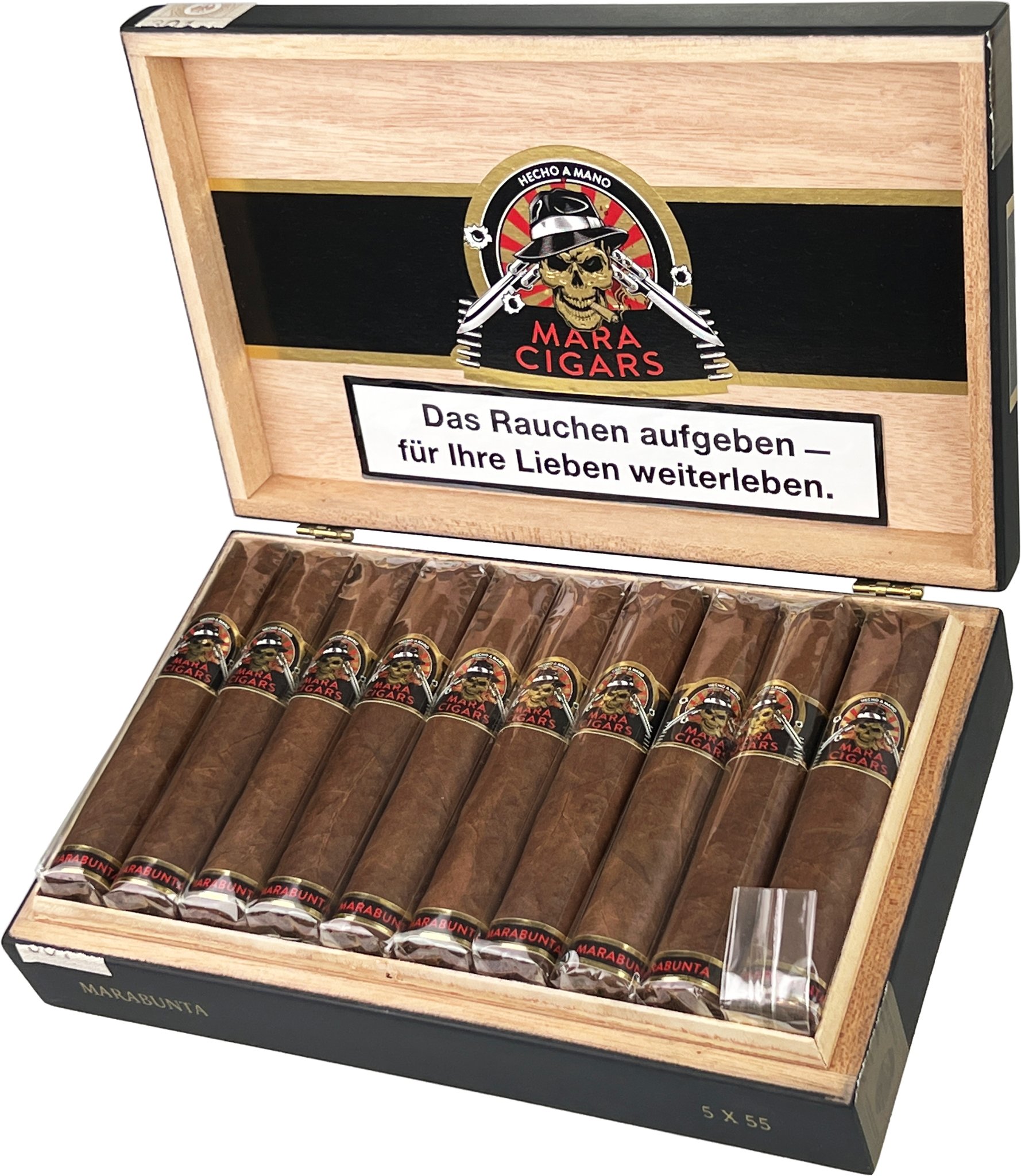 Marabunta Kiste offen