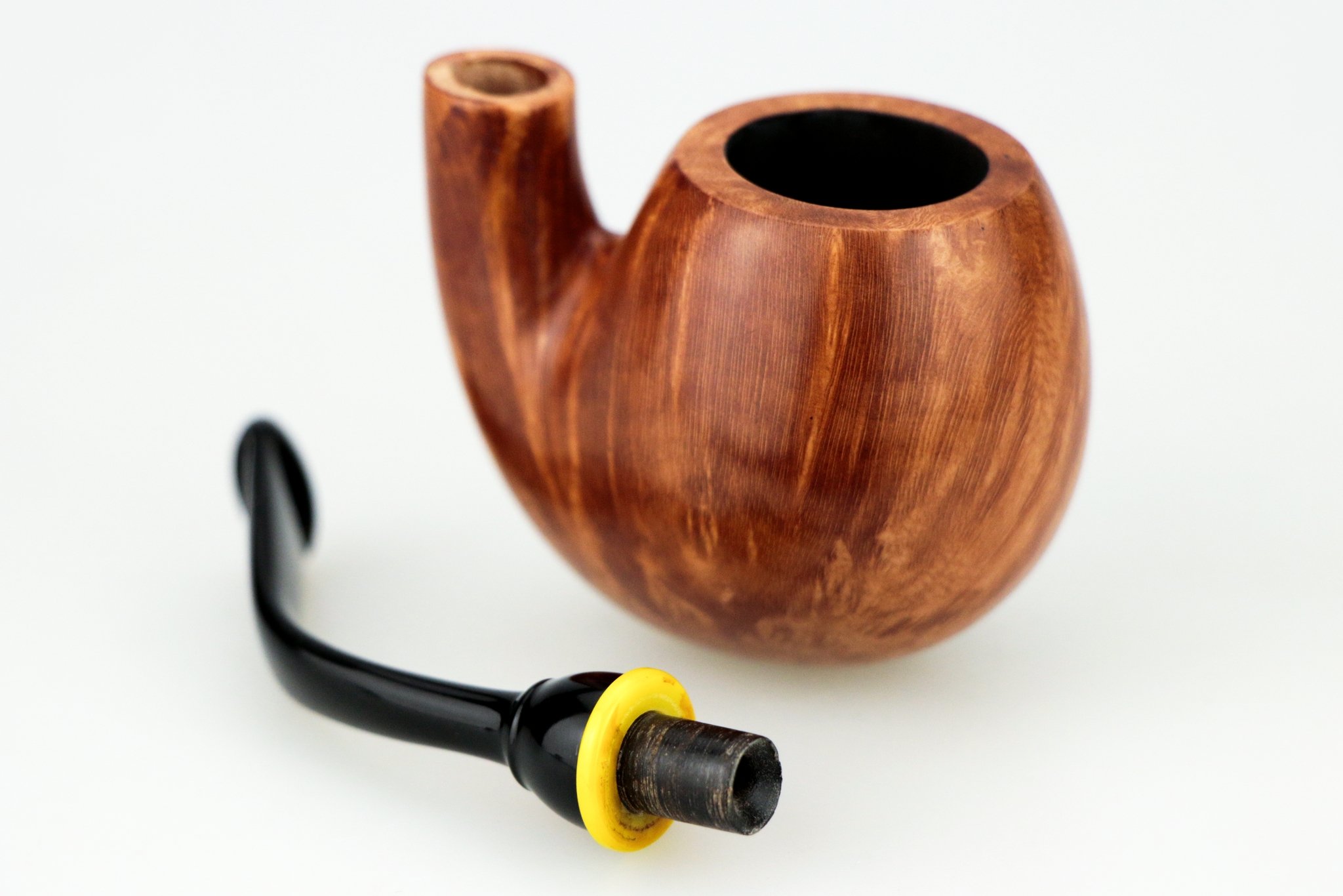 Small Egg glatt braun 03