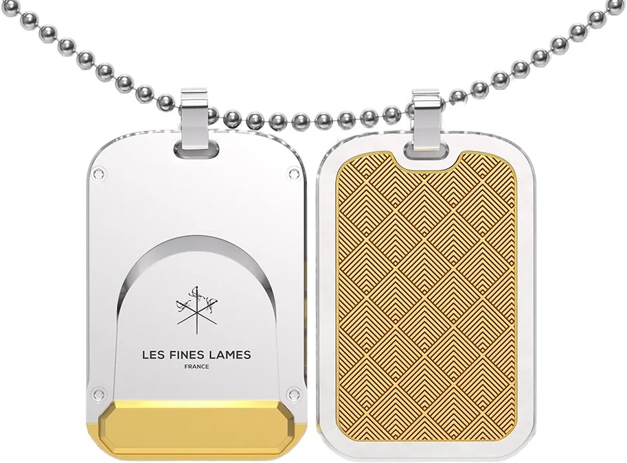 Les Fines Lames Le Tag (Cutter mit Kette) Blätter Gold (17190)_01