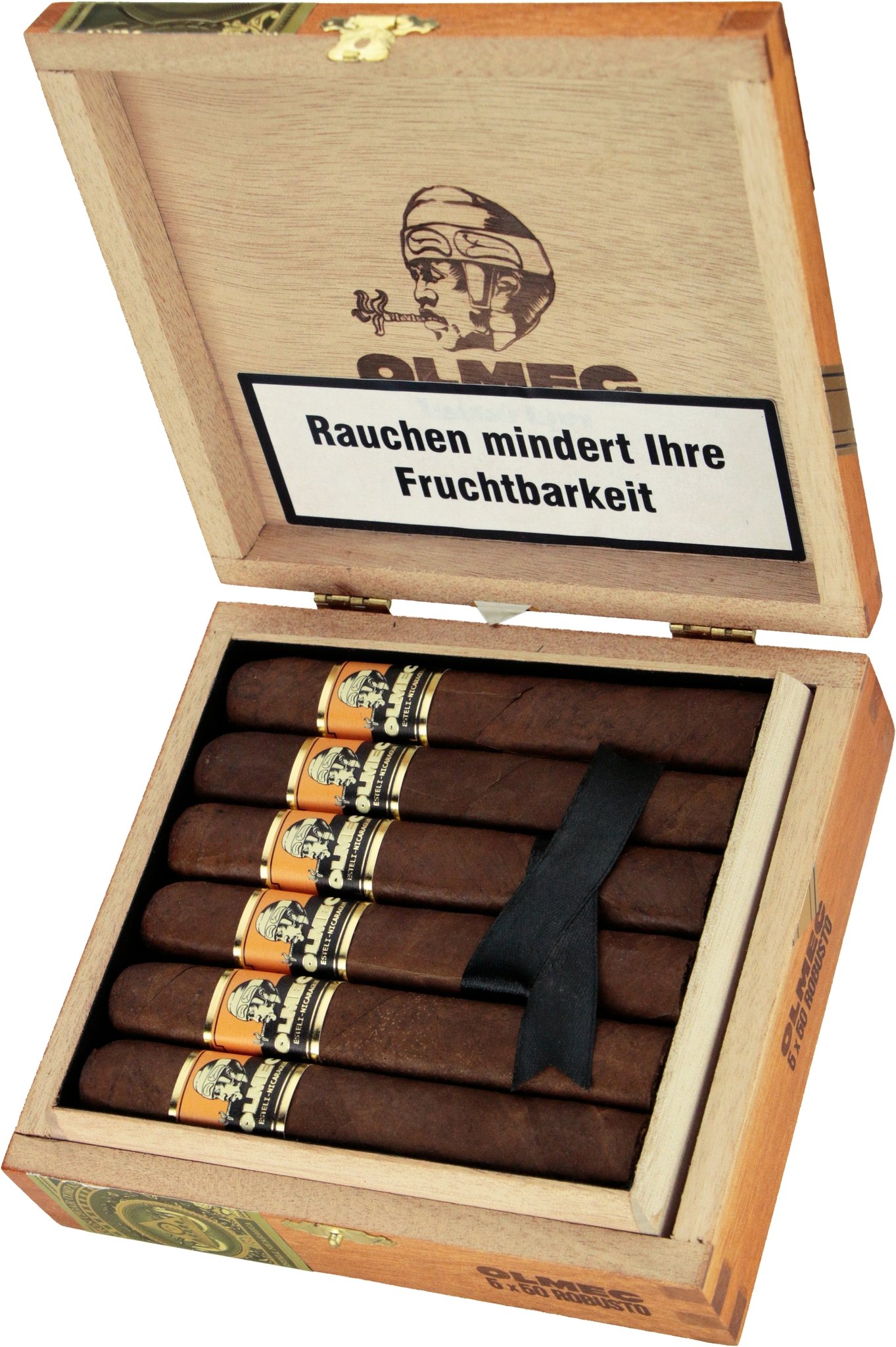 Robusto Claro Kiste offen