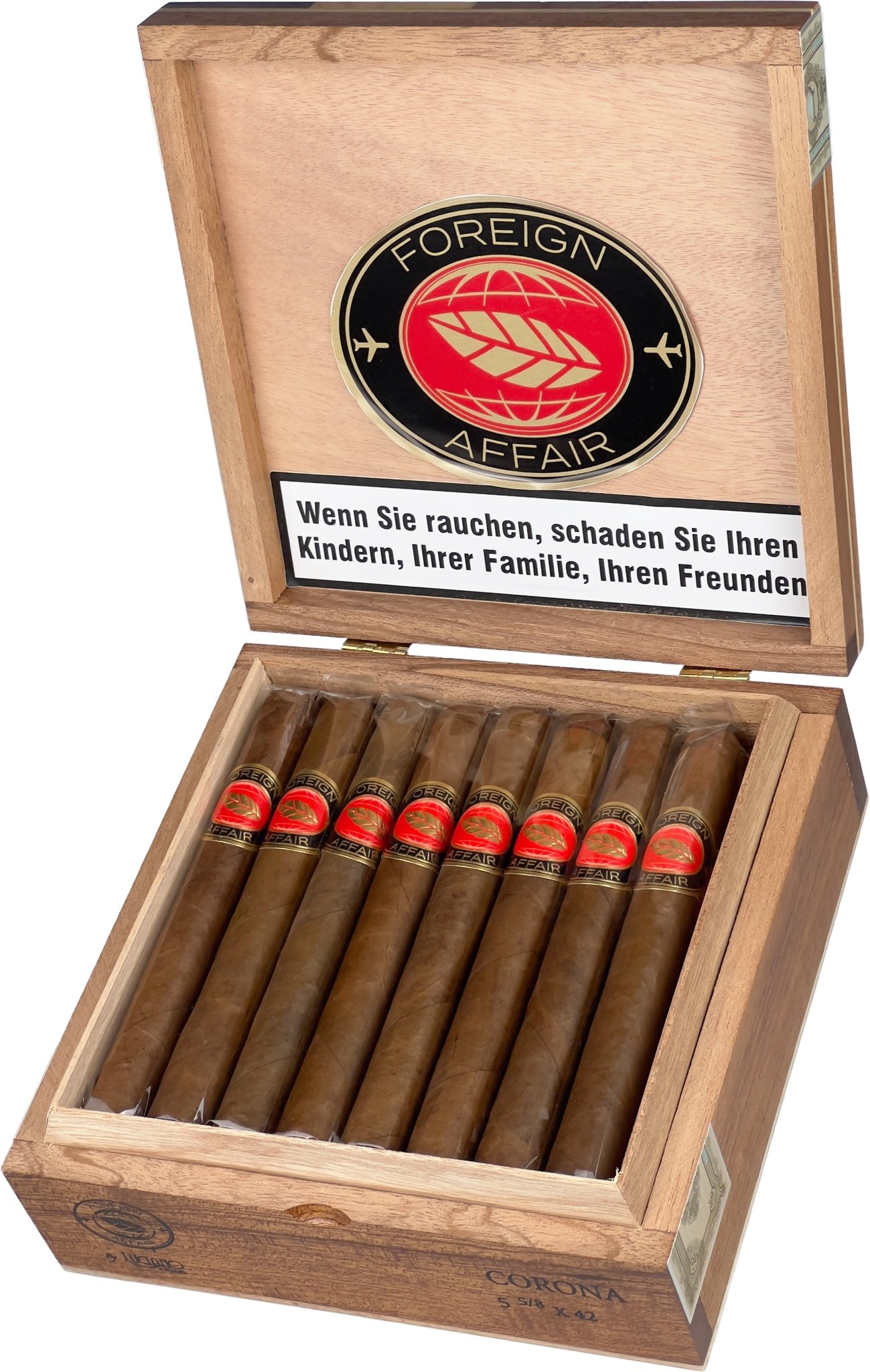 Foreign Affairs Corona Kiste offen