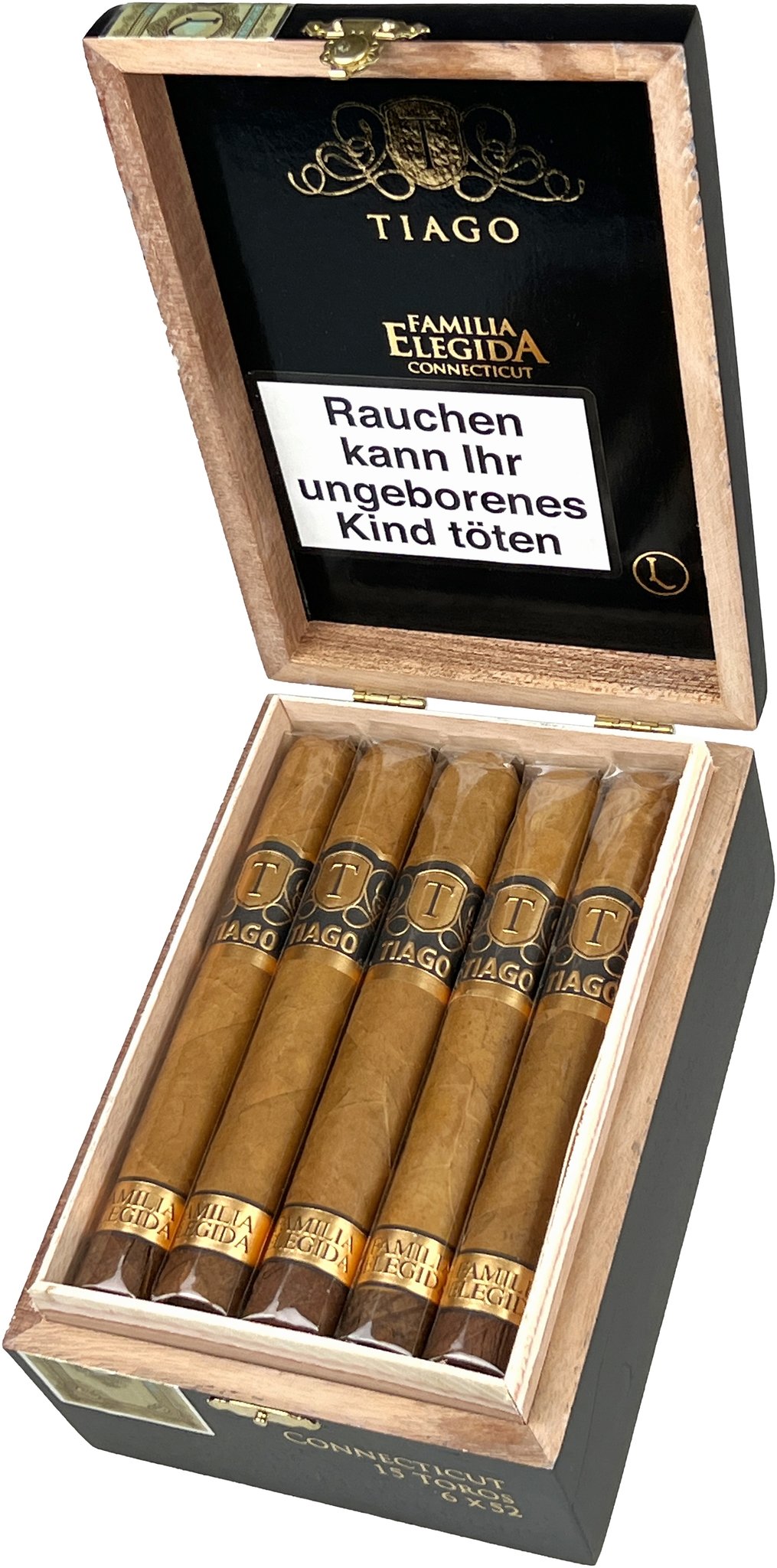 Familia Elegida Connecticut Toro Kiste offen