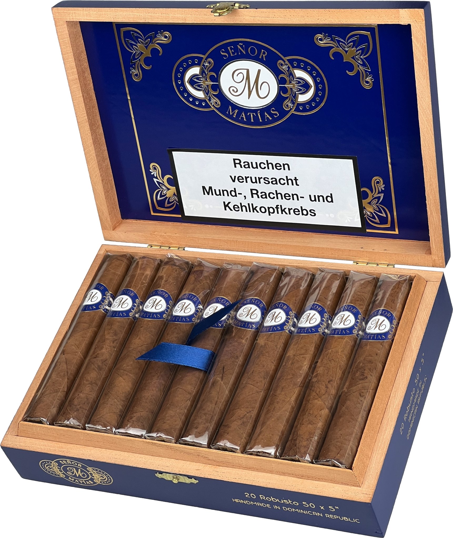 Senor Matias Robusto Kiste offen