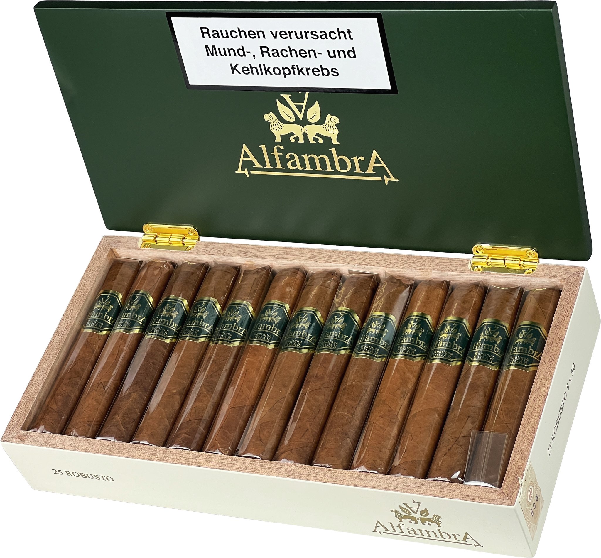 Robusto Kiste offen