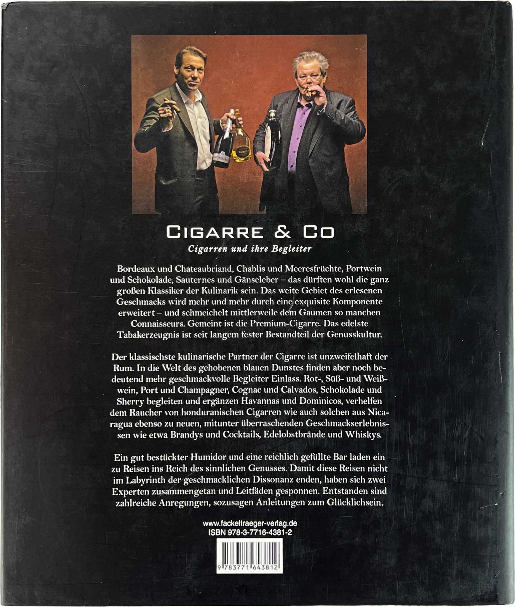 Cigarre & Co.. Zigarren und Ihre Begleiter Rückseite