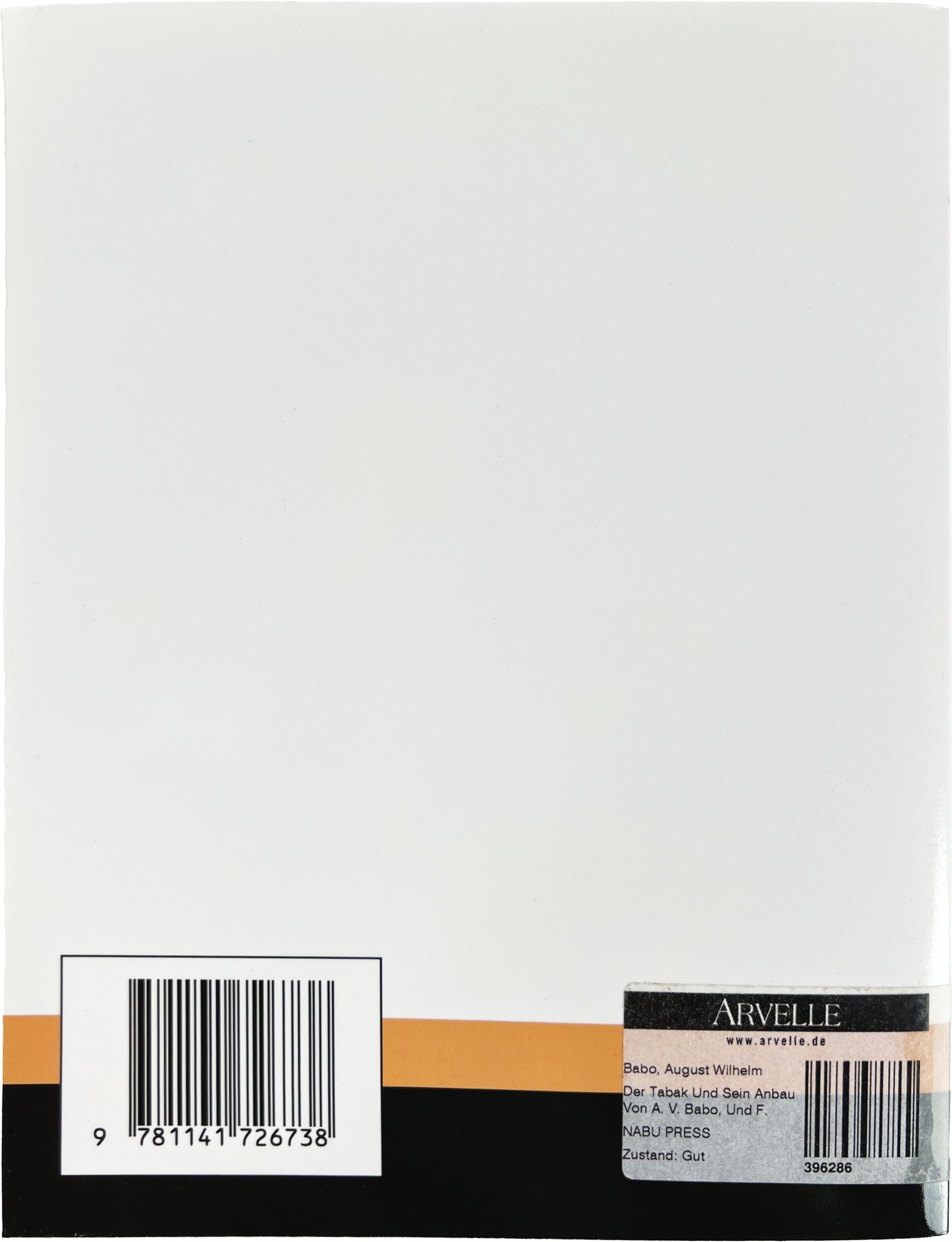 Der Tabak Und Sein Anbau Rückseite