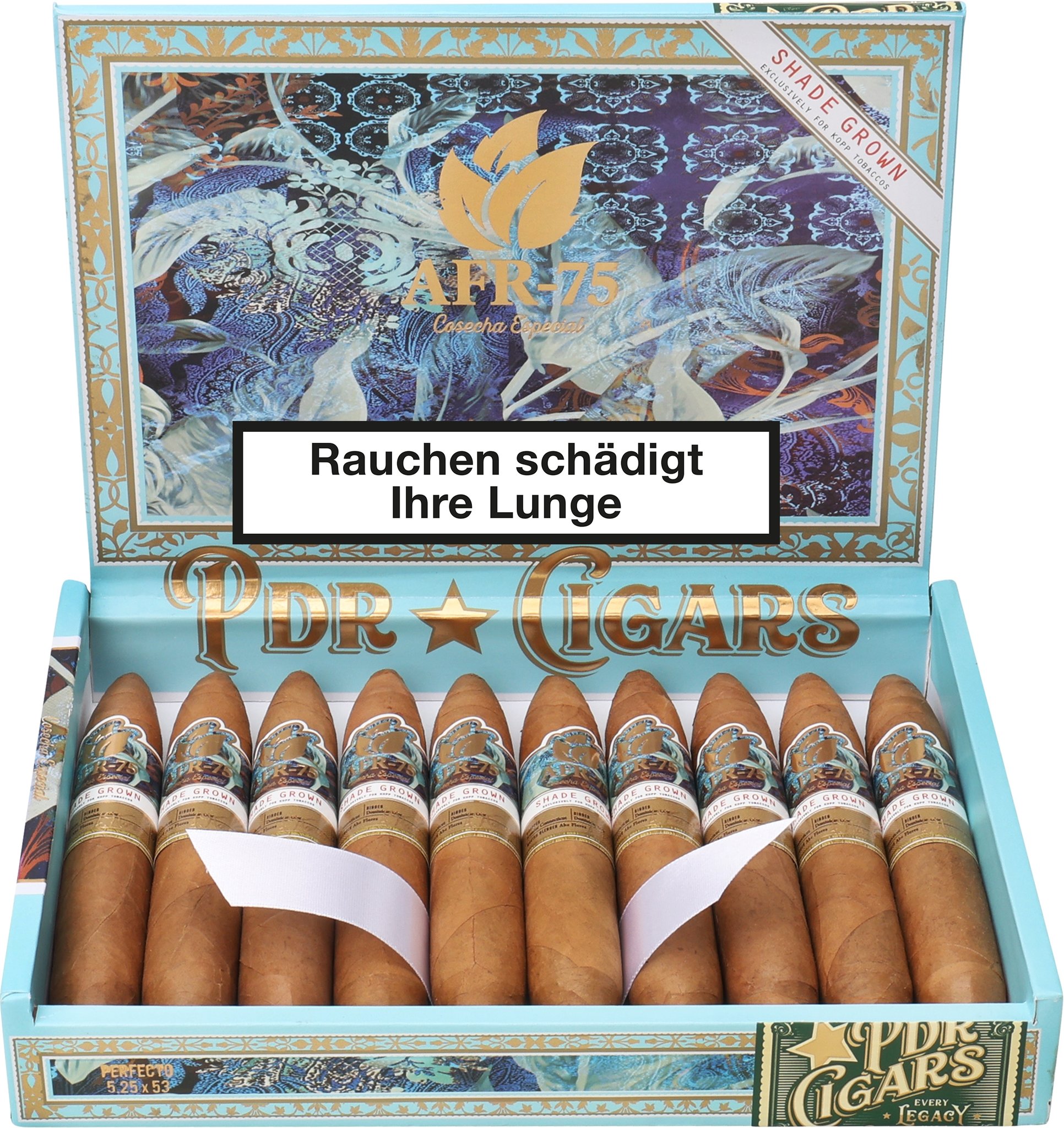 PDR Abe Flores AFR 75 Perfecto Kiste offen