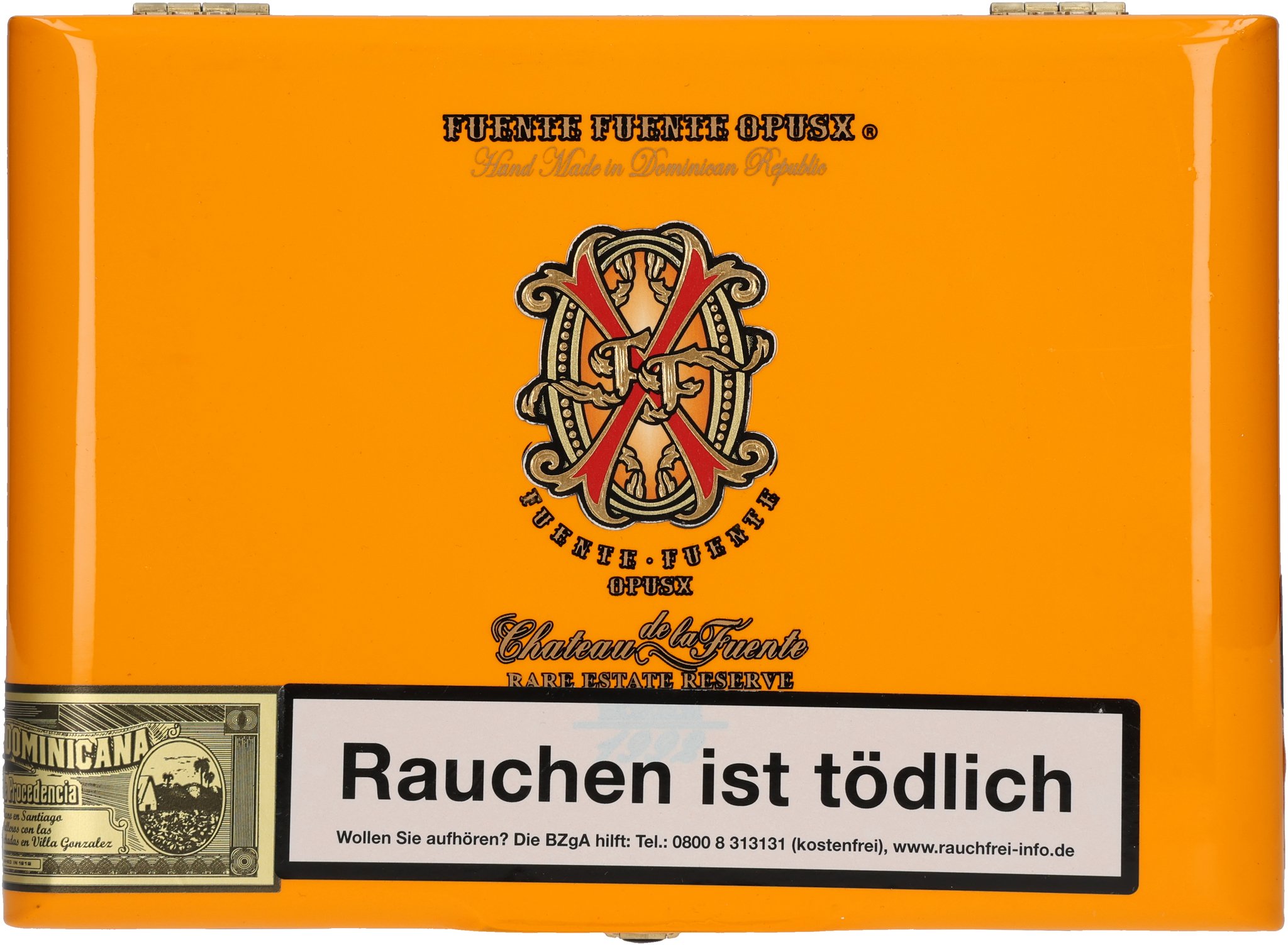 Corona Box front