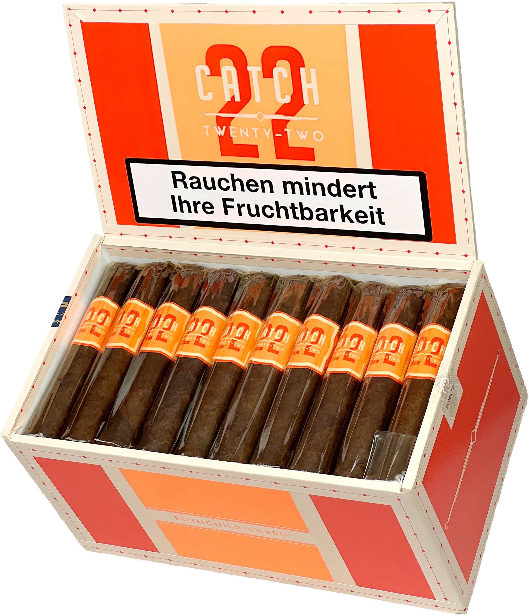 Catch 22 Rothchild Kiste offen