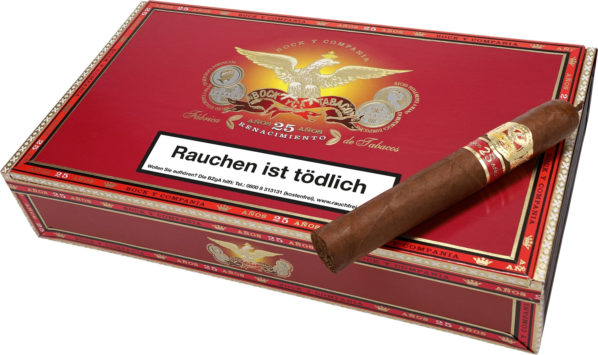 Toro Gordo Kiste mit Zigarre