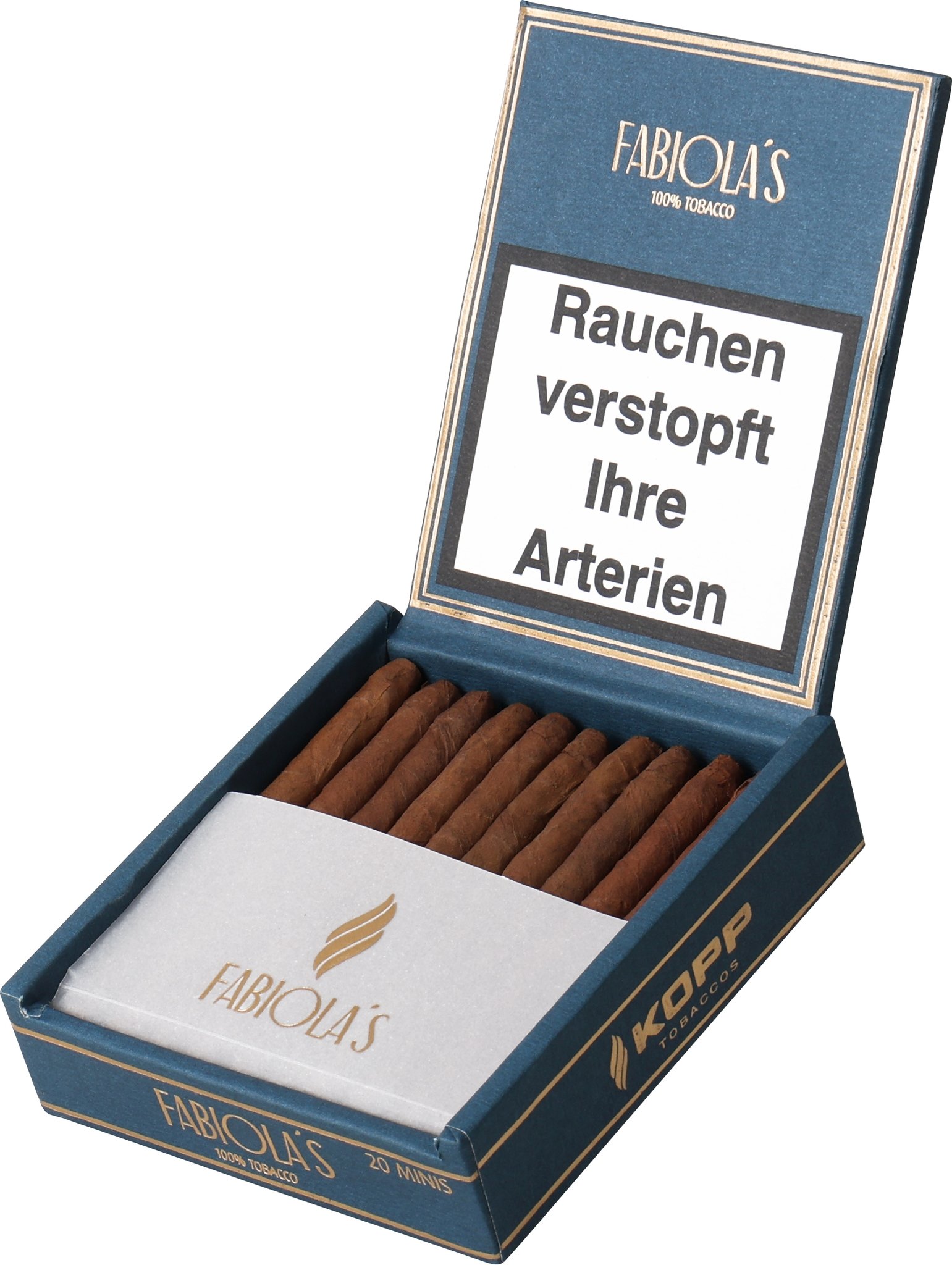 Kopp FABIOLA‘S Zigarillos Mini Kiste offen